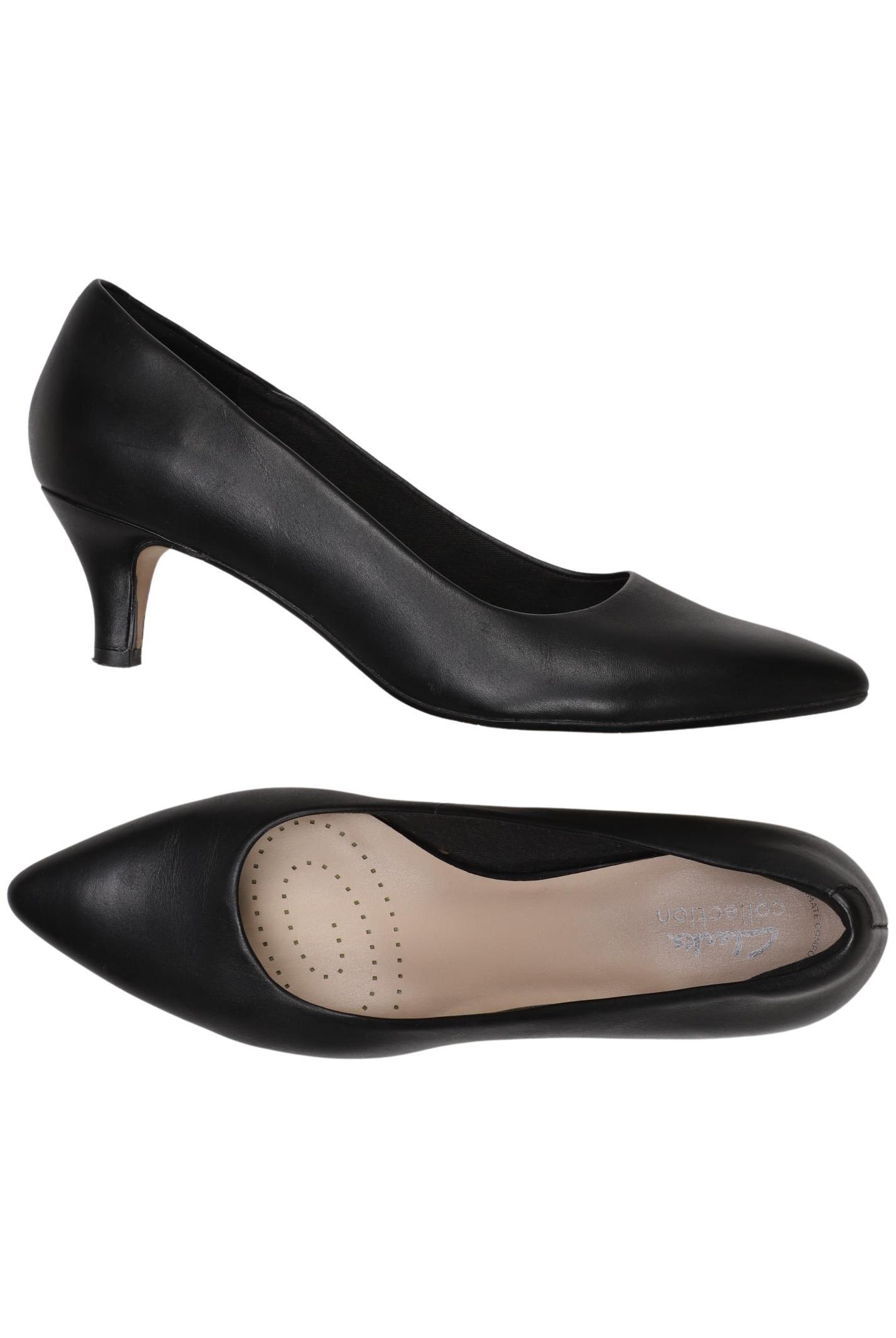

Clarks Damen Pumps, schwarz, Gr. 41.5