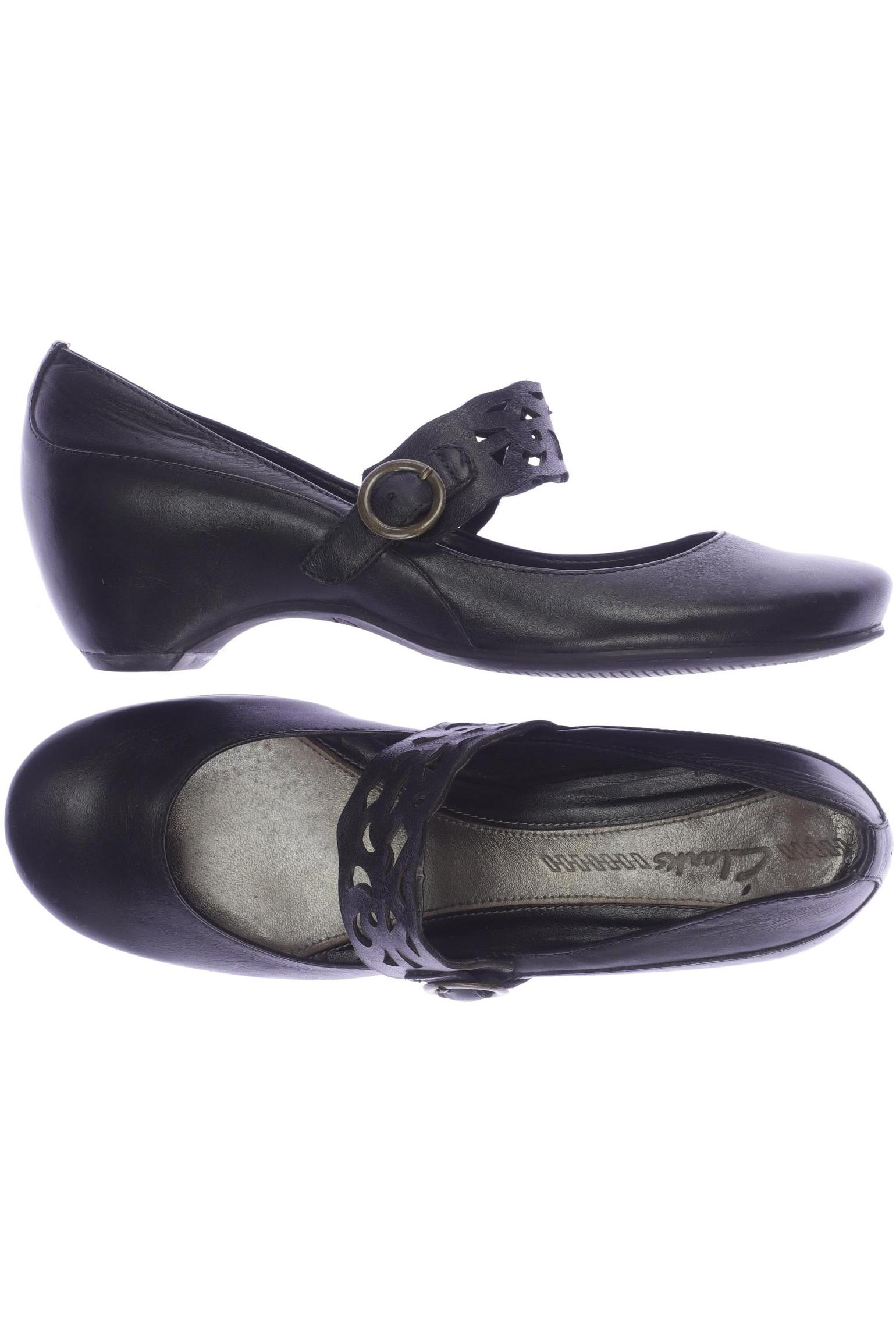 

Clarks Damen Pumps, schwarz, Gr. 5
