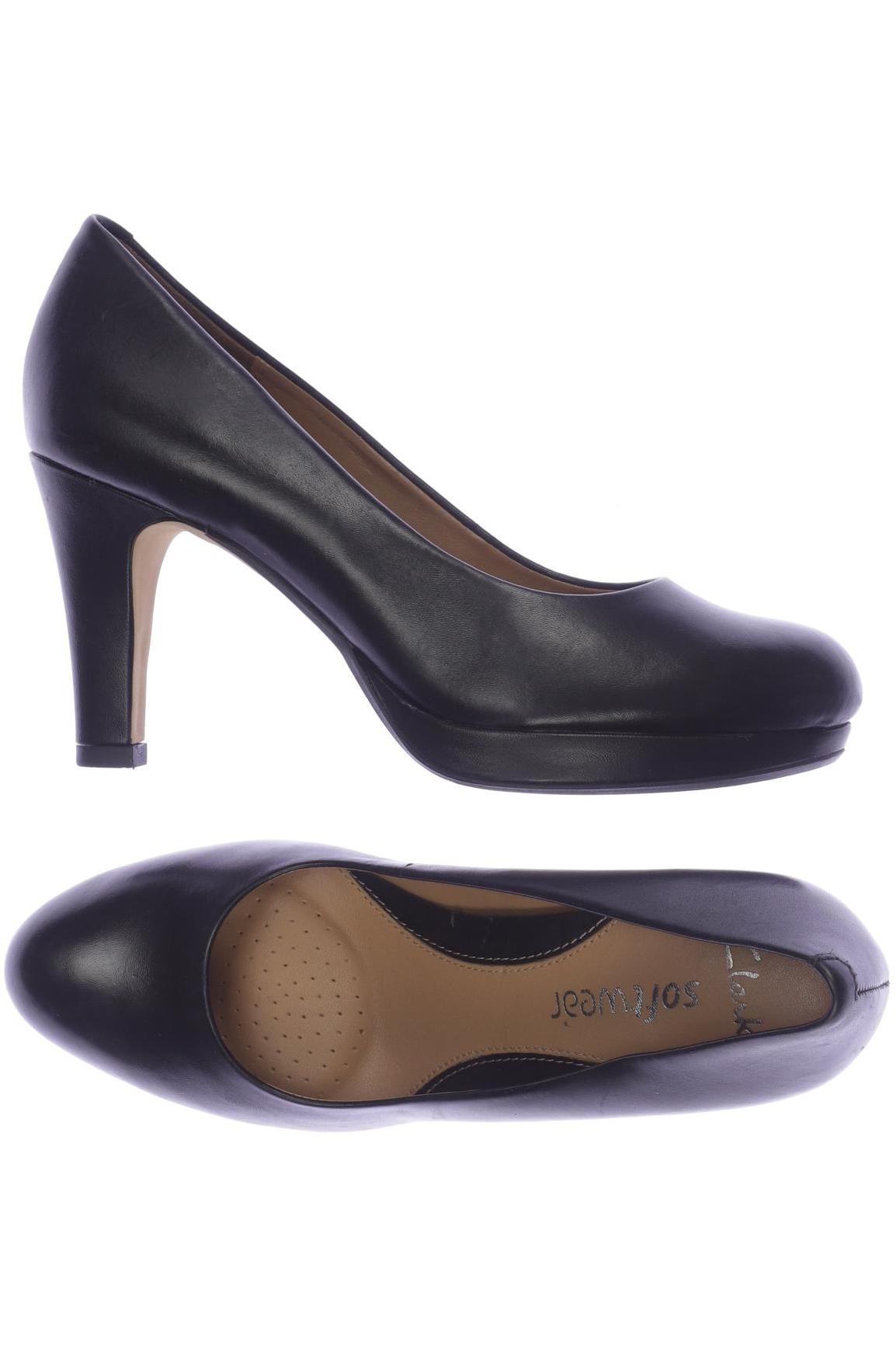 

Clarks Damen Pumps, schwarz, Gr. 4