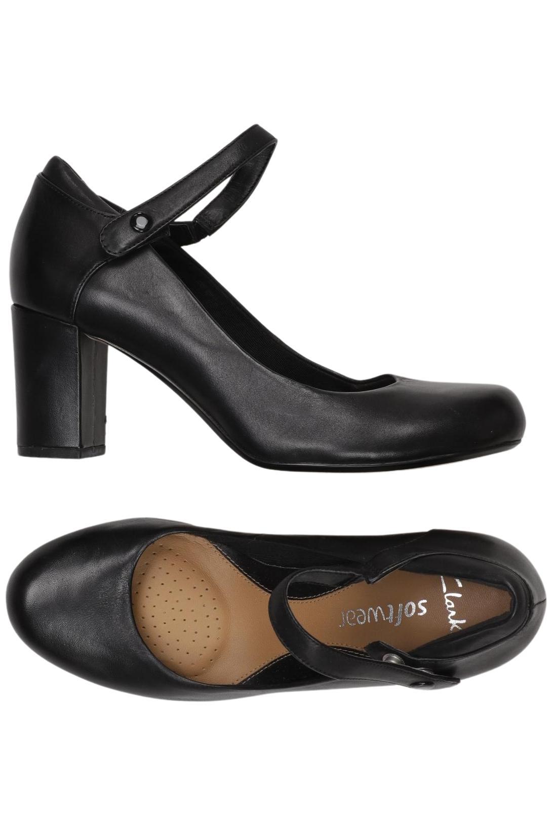 

Clarks Damen Pumps, schwarz, Gr. 5