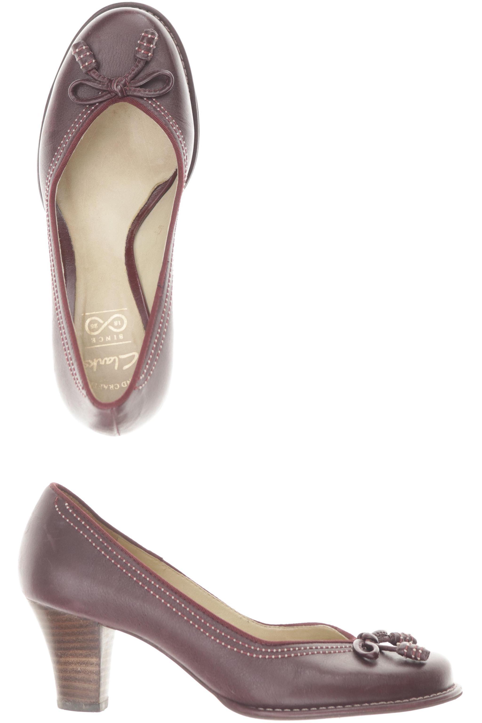 

Clarks Damen Pumps, lila, Gr. 3.5