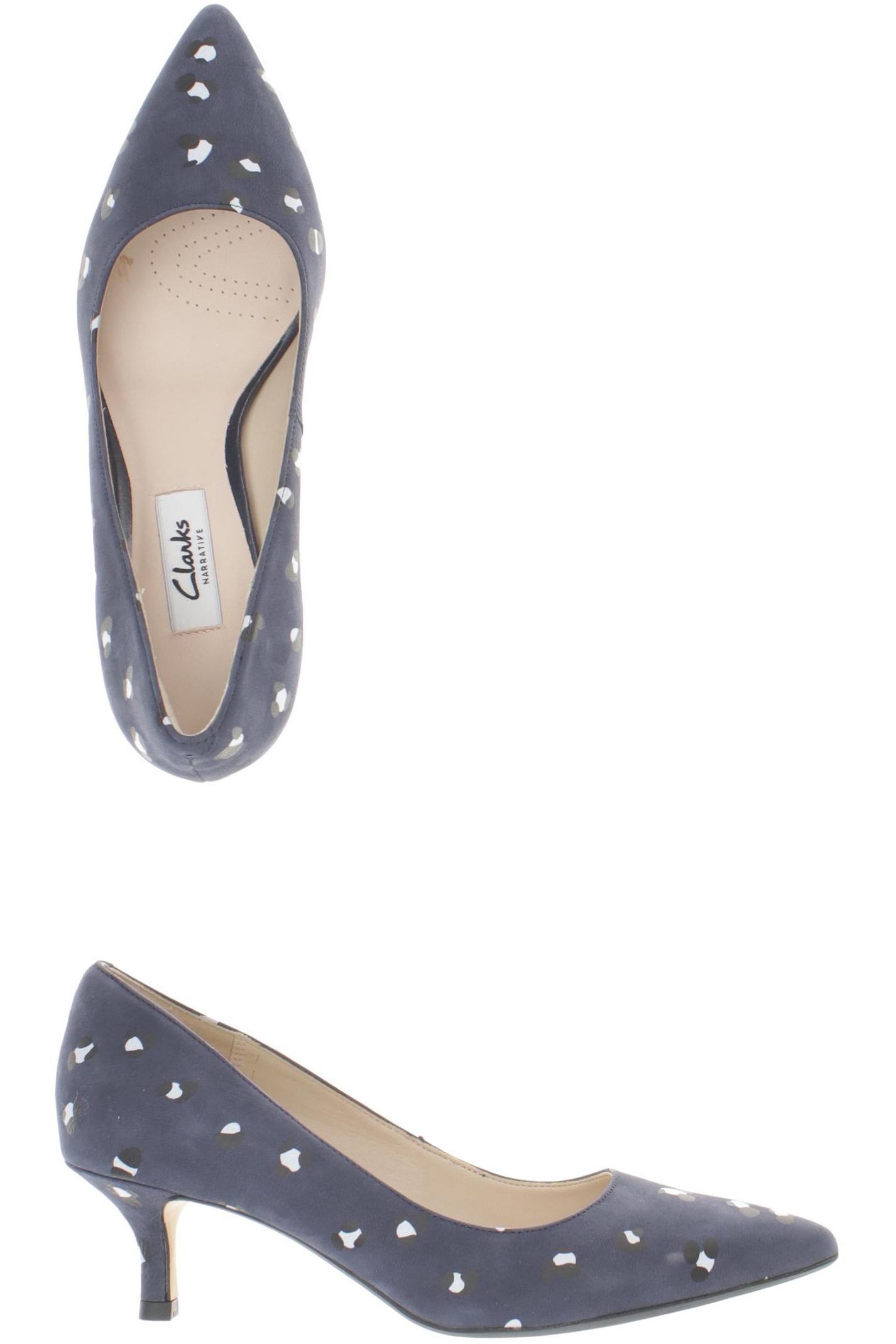 

Clarks Damen Pumps, blau, Gr. 35.5
