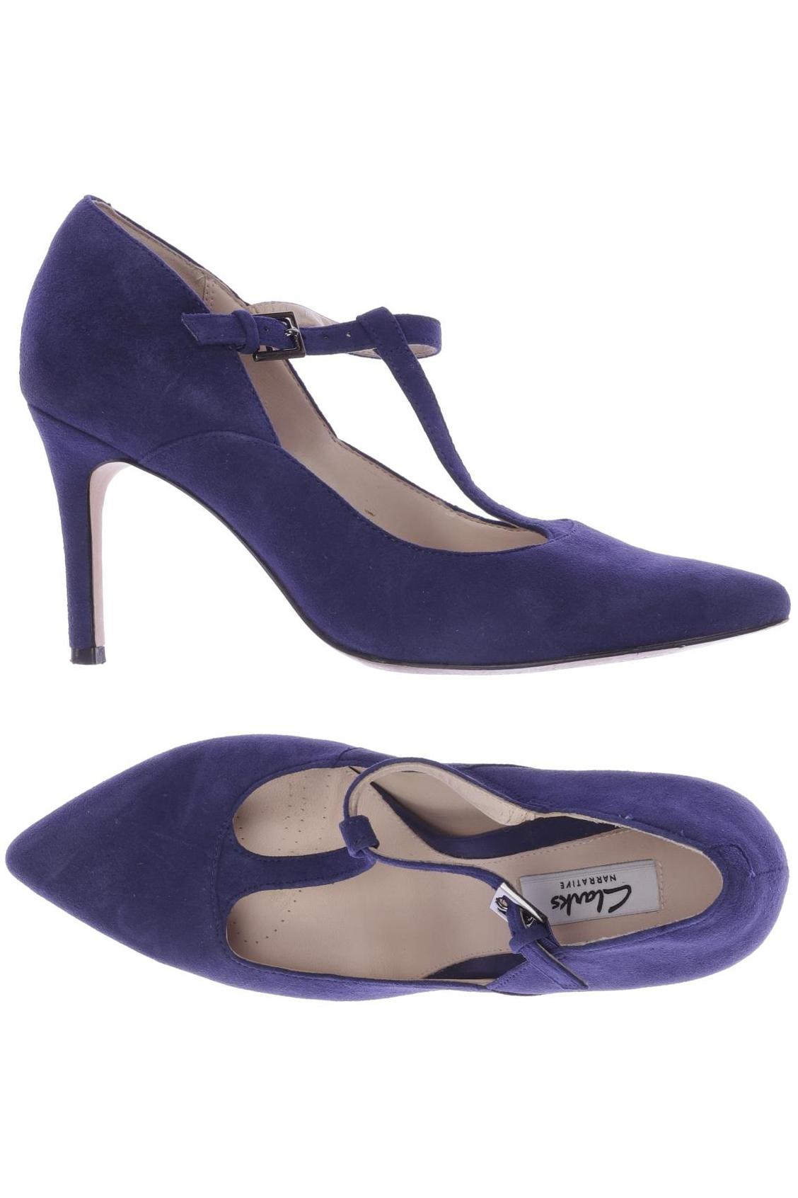 

Clarks Damen Pumps, blau, Gr. 39