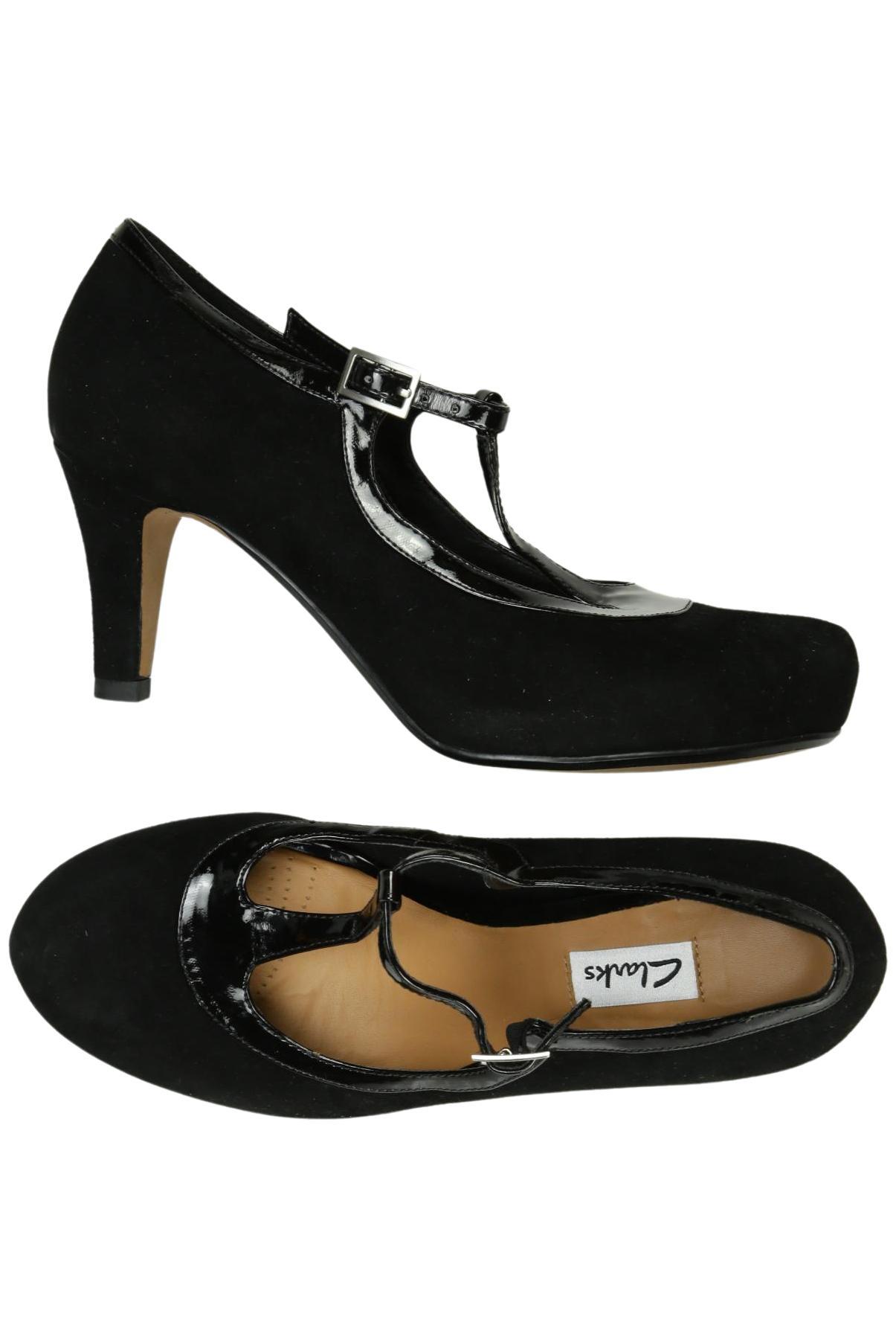 

Clarks Damen Pumps, schwarz, Gr. 4