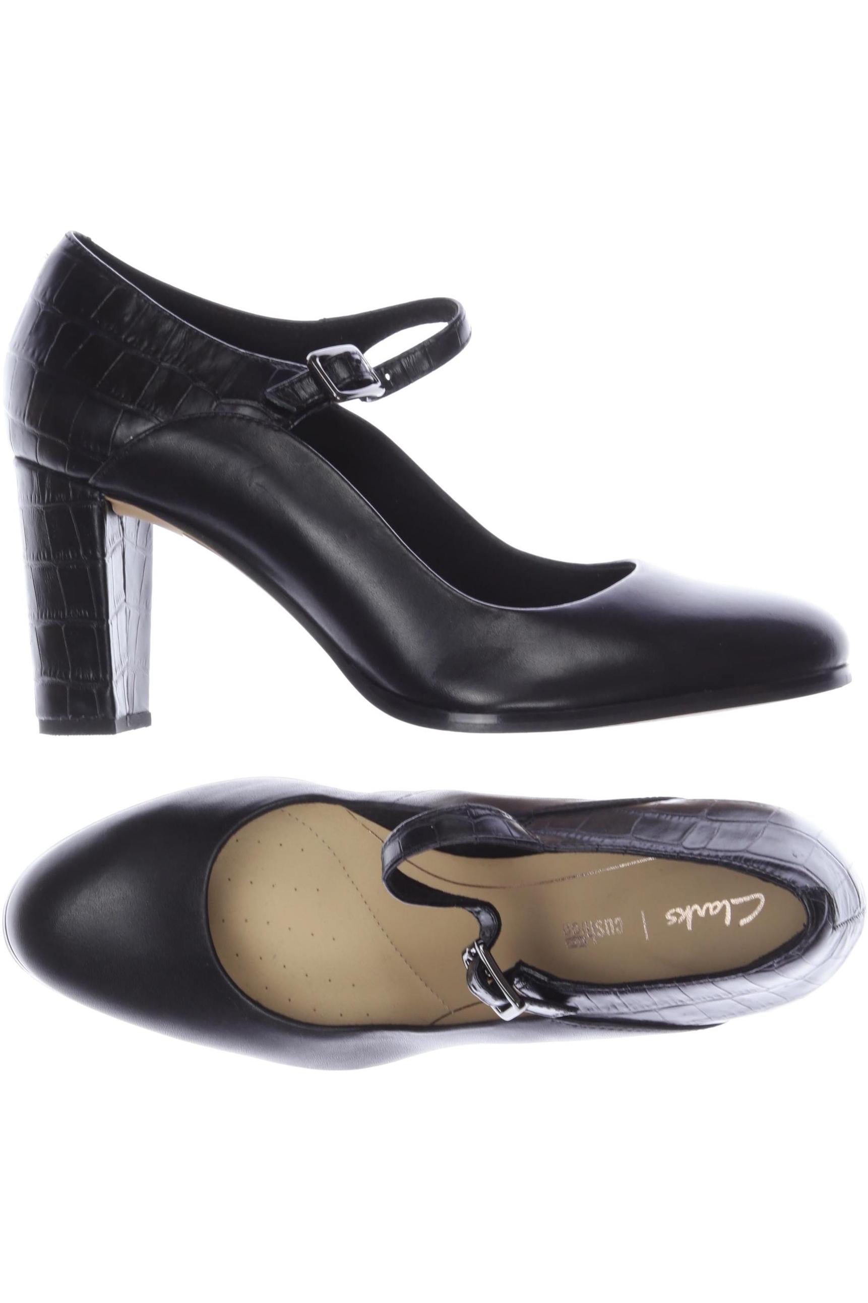 

Clarks Damen Pumps, schwarz, Gr. 40