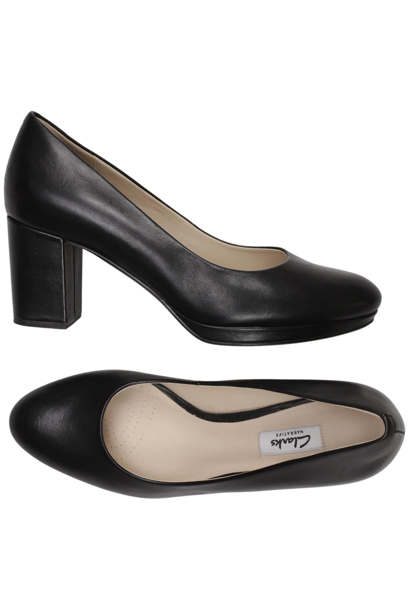 

Clarks Damen Pumps, schwarz, Gr. 39.5