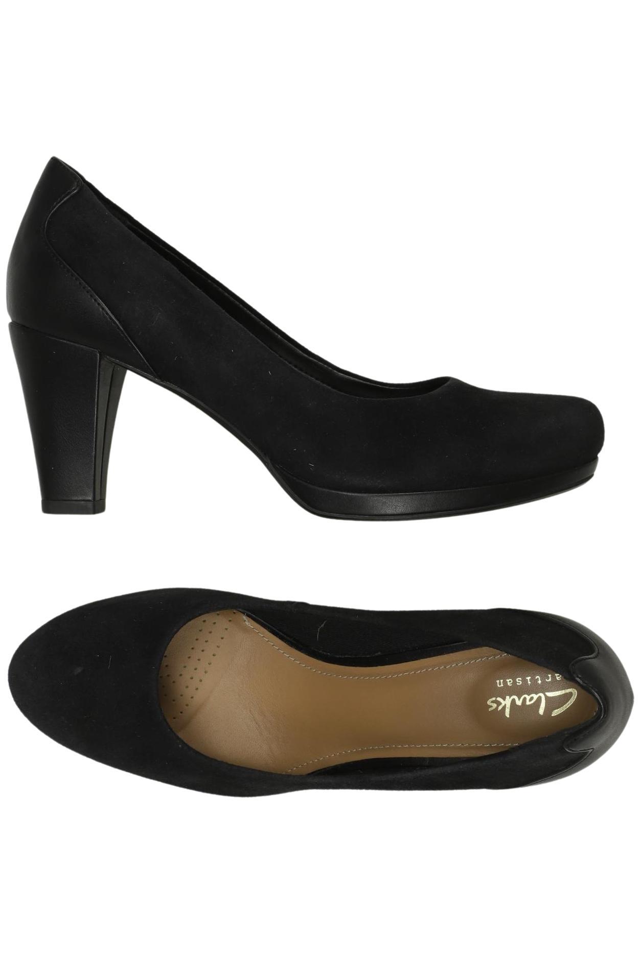 

Clarks Damen Pumps, schwarz, Gr. 39.5