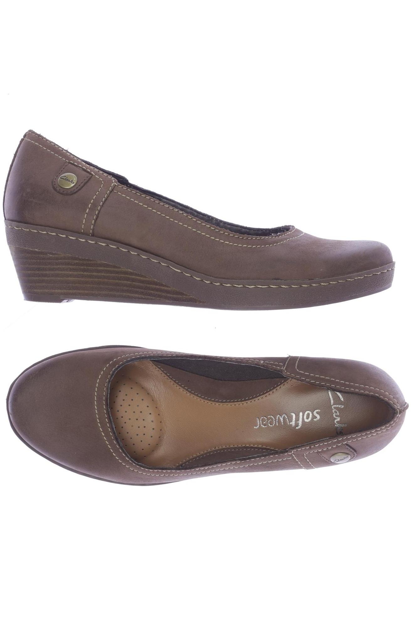 

Clarks Damen Pumps, braun, Gr. 5.5