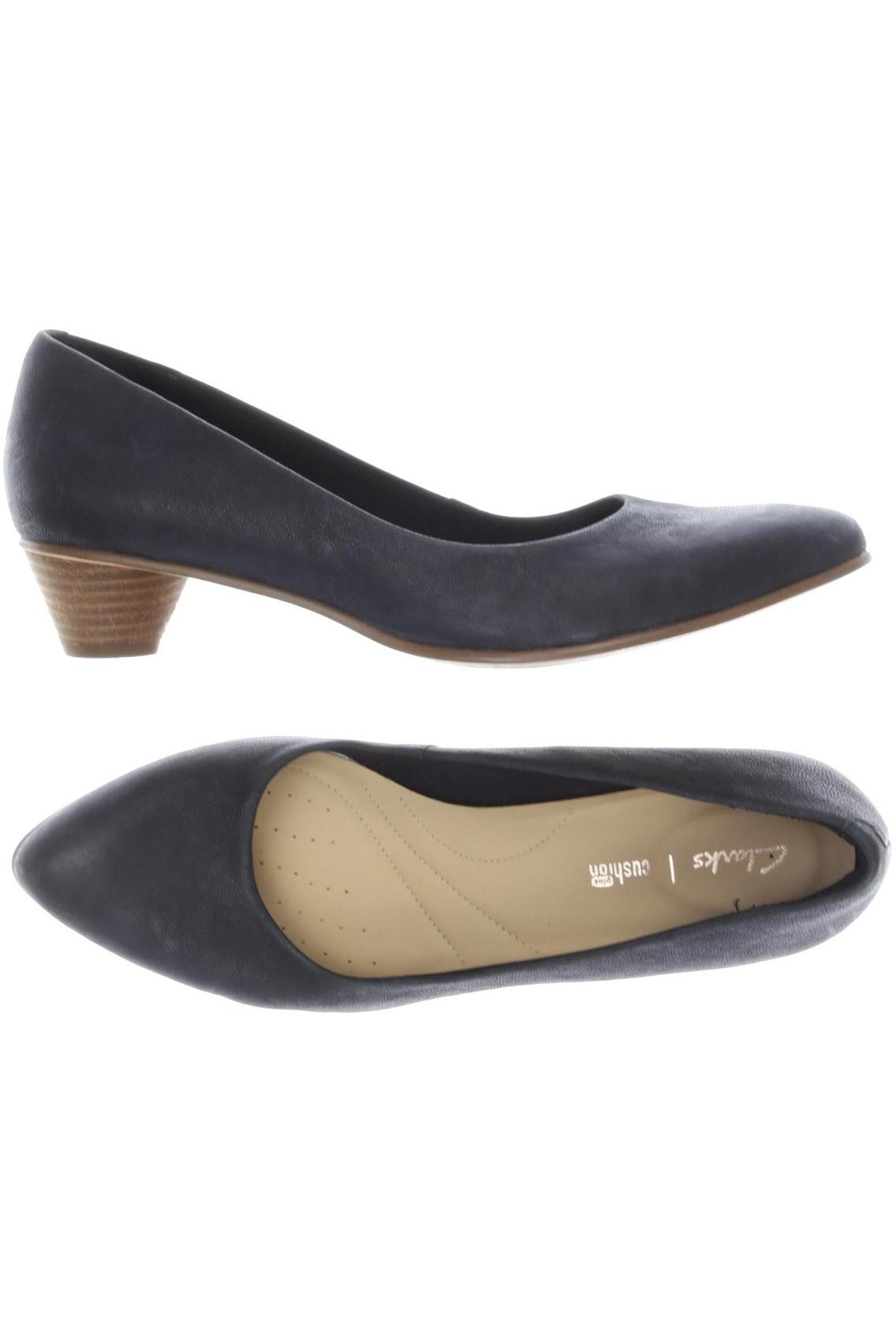 

Clarks Damen Pumps, marineblau, Gr. 40