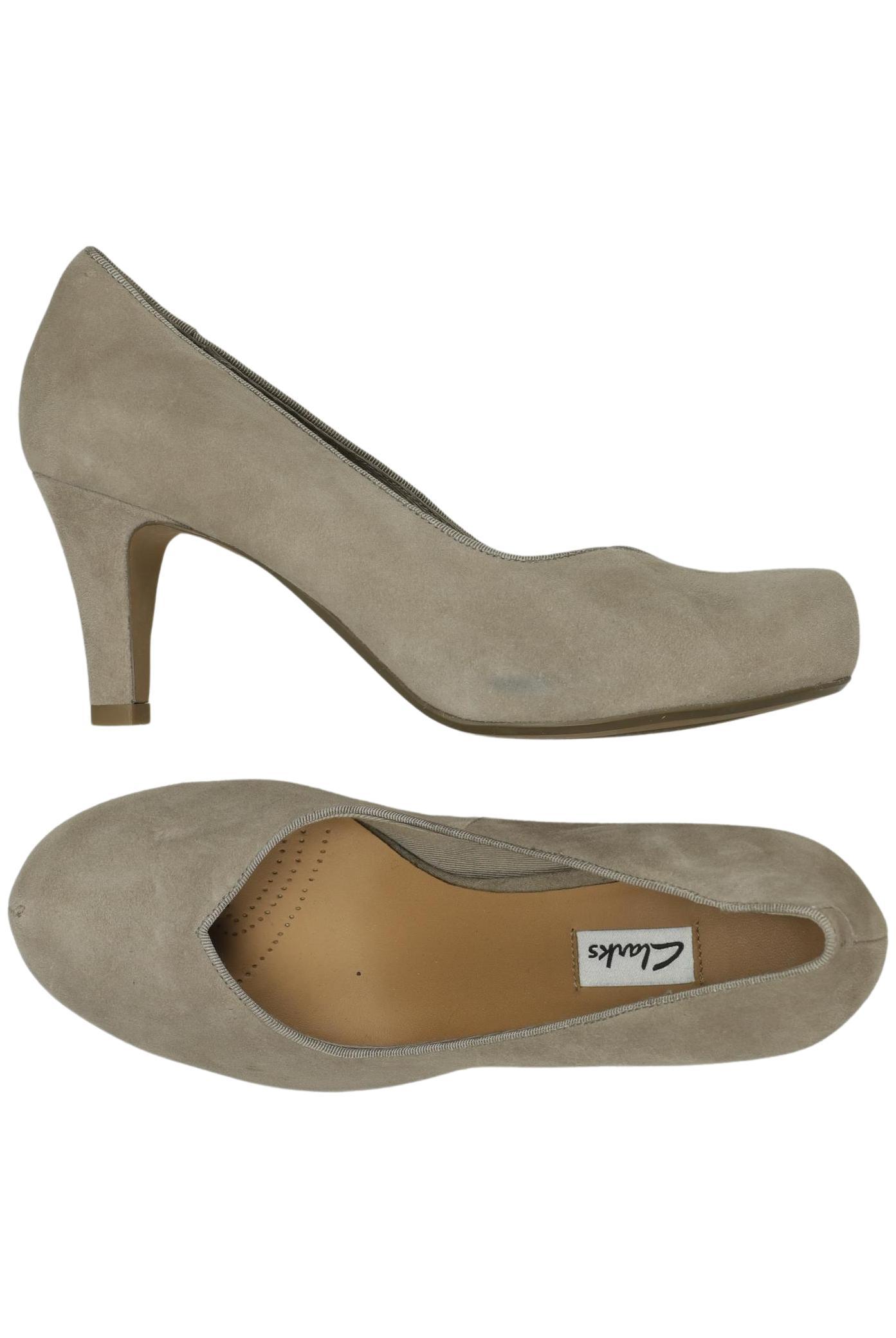 

Clarks Damen Pumps, beige, Gr. 4