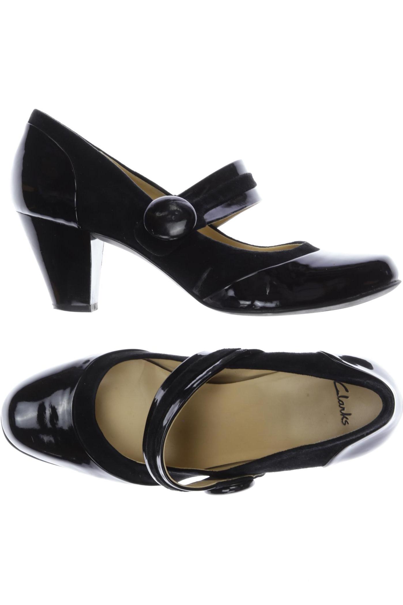 

Clarks Damen Pumps, schwarz, Gr. 8