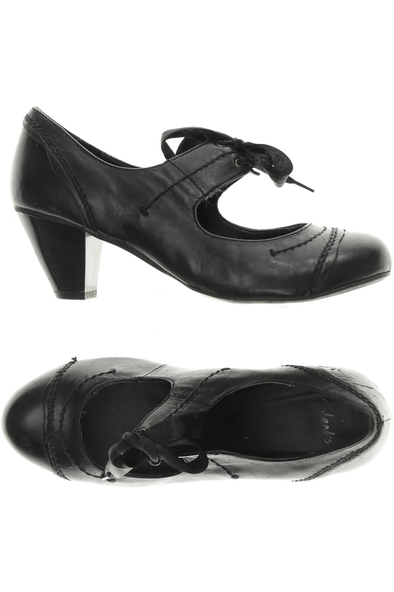 

Clarks Damen Pumps, schwarz, Gr. 5