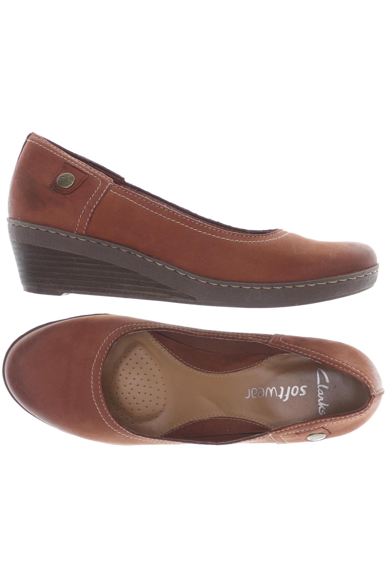 

Clarks Damen Pumps, braun, Gr. 6.5