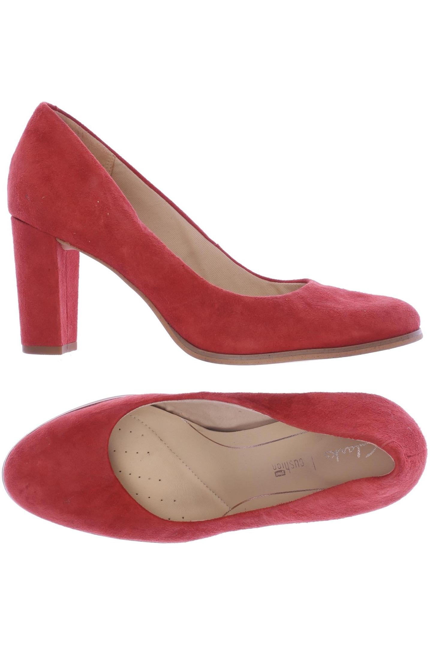 

Clarks Damen Pumps, rot, Gr. 37.5