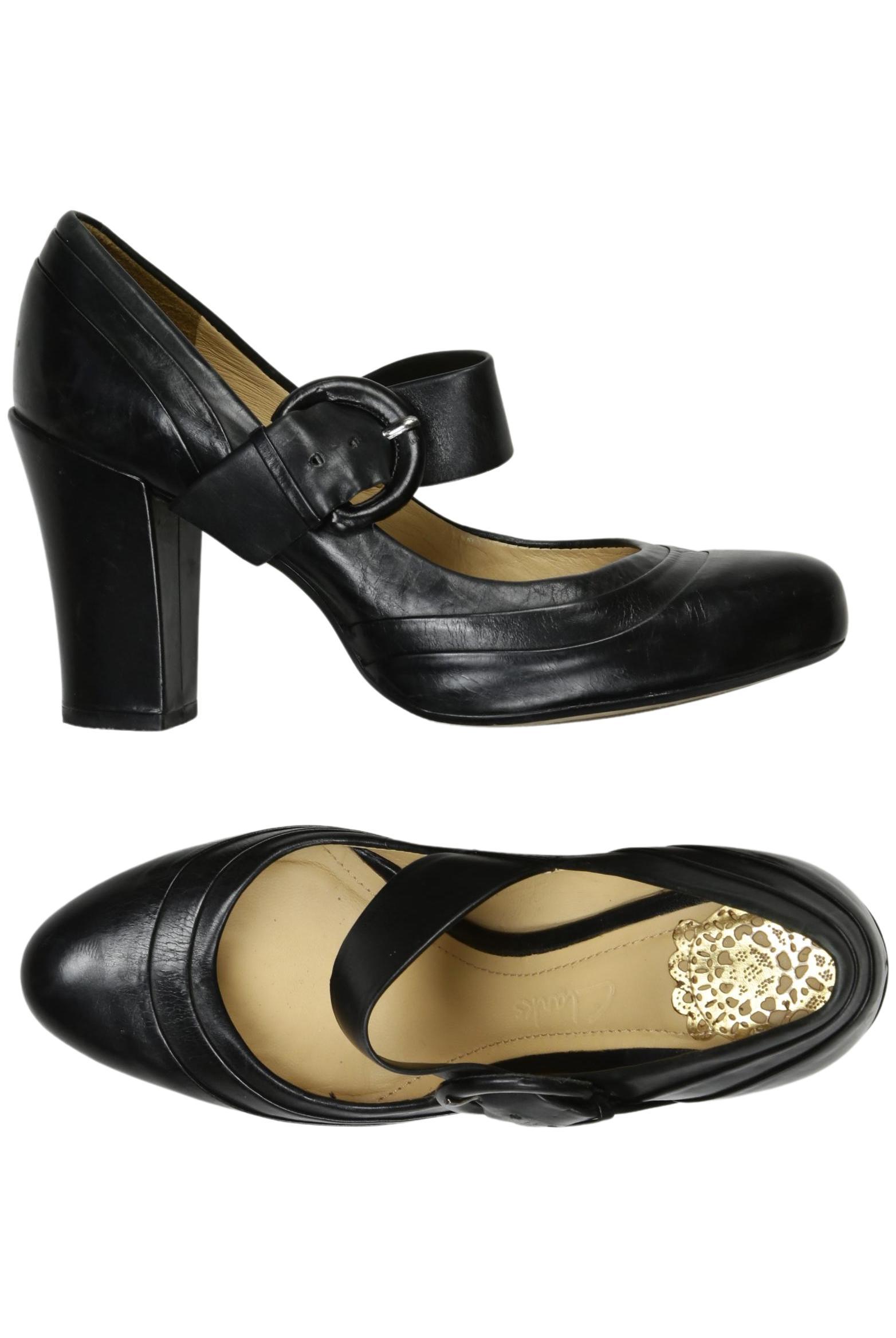 

Clarks Damen Pumps, schwarz, Gr. 3.5