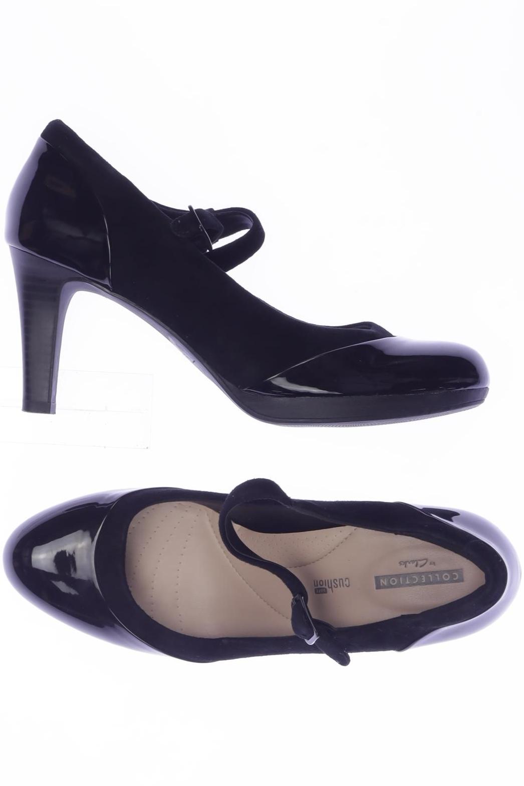 

Clarks Damen Pumps, schwarz, Gr. 39.5