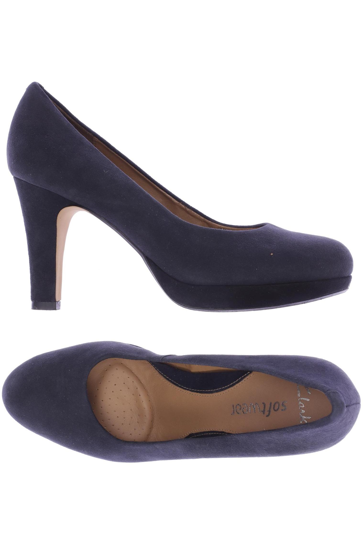 

Clarks Damen Pumps, marineblau, Gr. 6