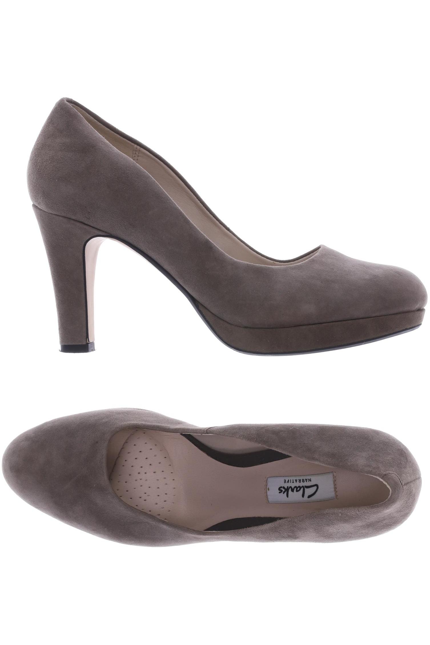 

Clarks Damen Pumps, braun, Gr. 39.5