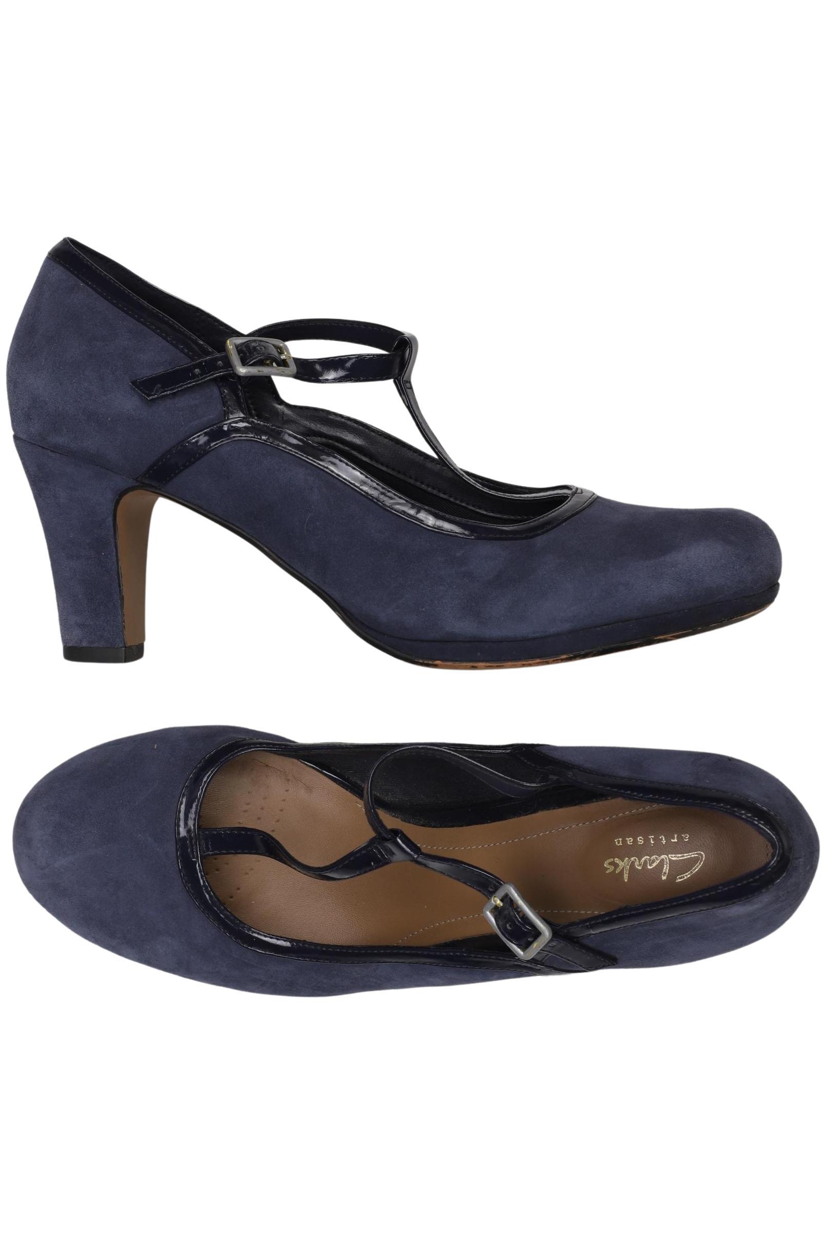 

Clarks Damen Pumps, marineblau, Gr. 42.5
