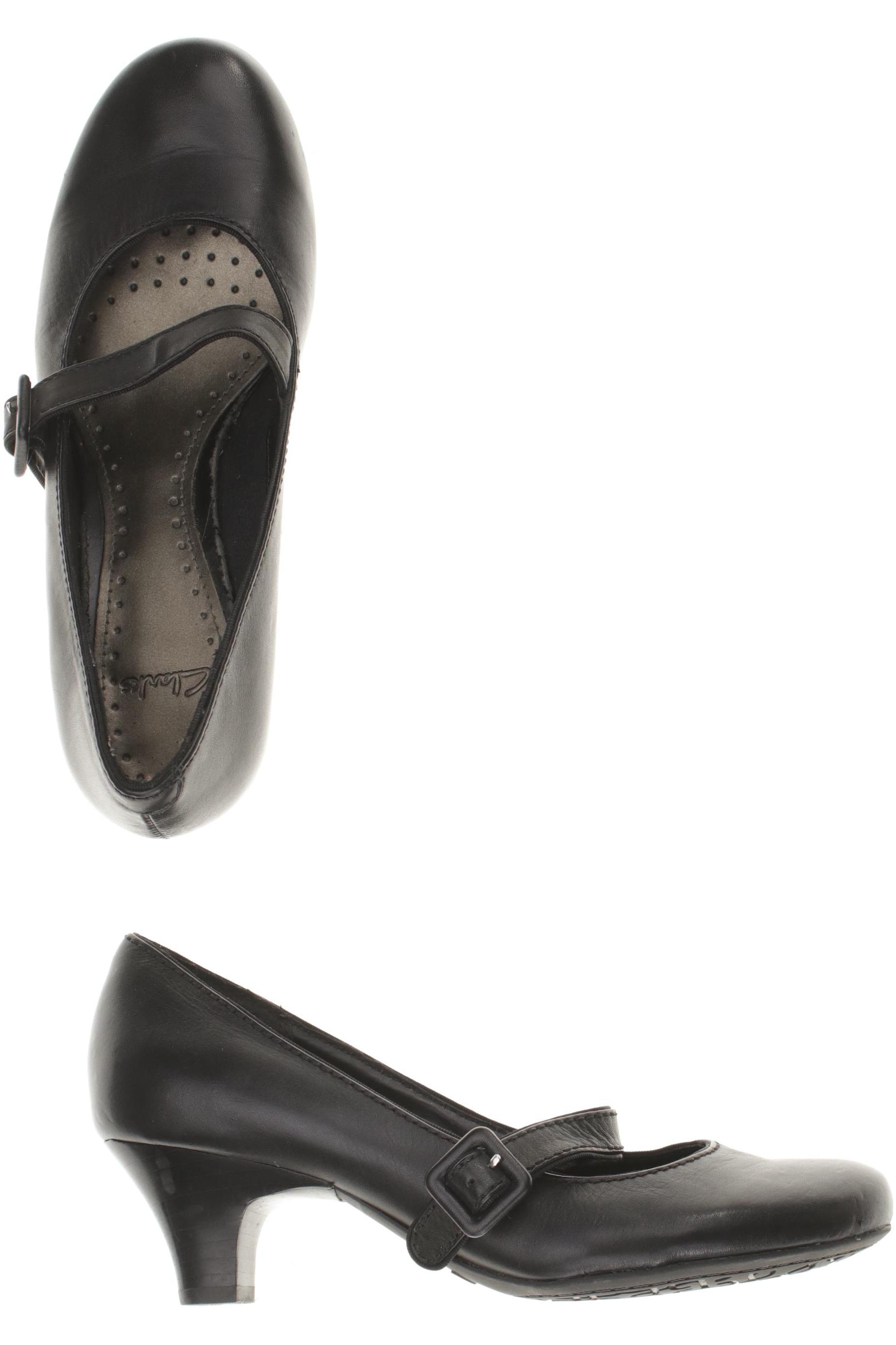 

Clarks Damen Pumps, schwarz, Gr. 3