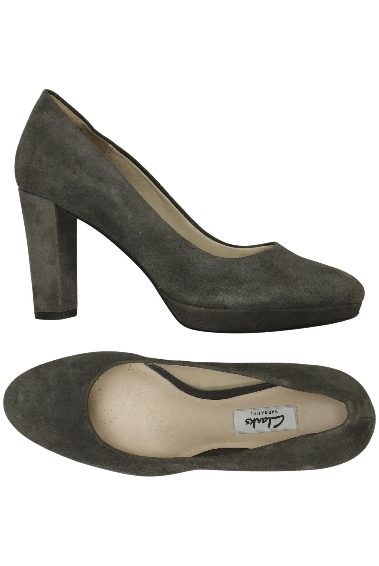 

Clarks Damen Pumps, grau, Gr. 38