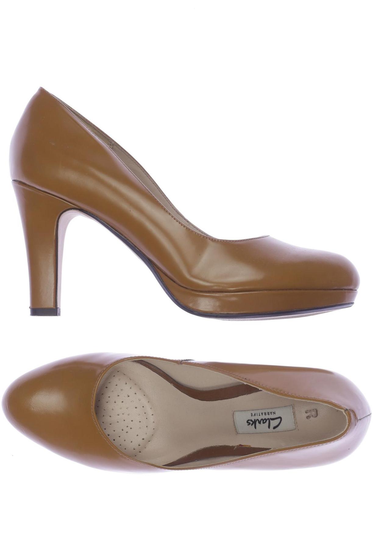 

Clarks Damen Pumps, braun, Gr. 39.5