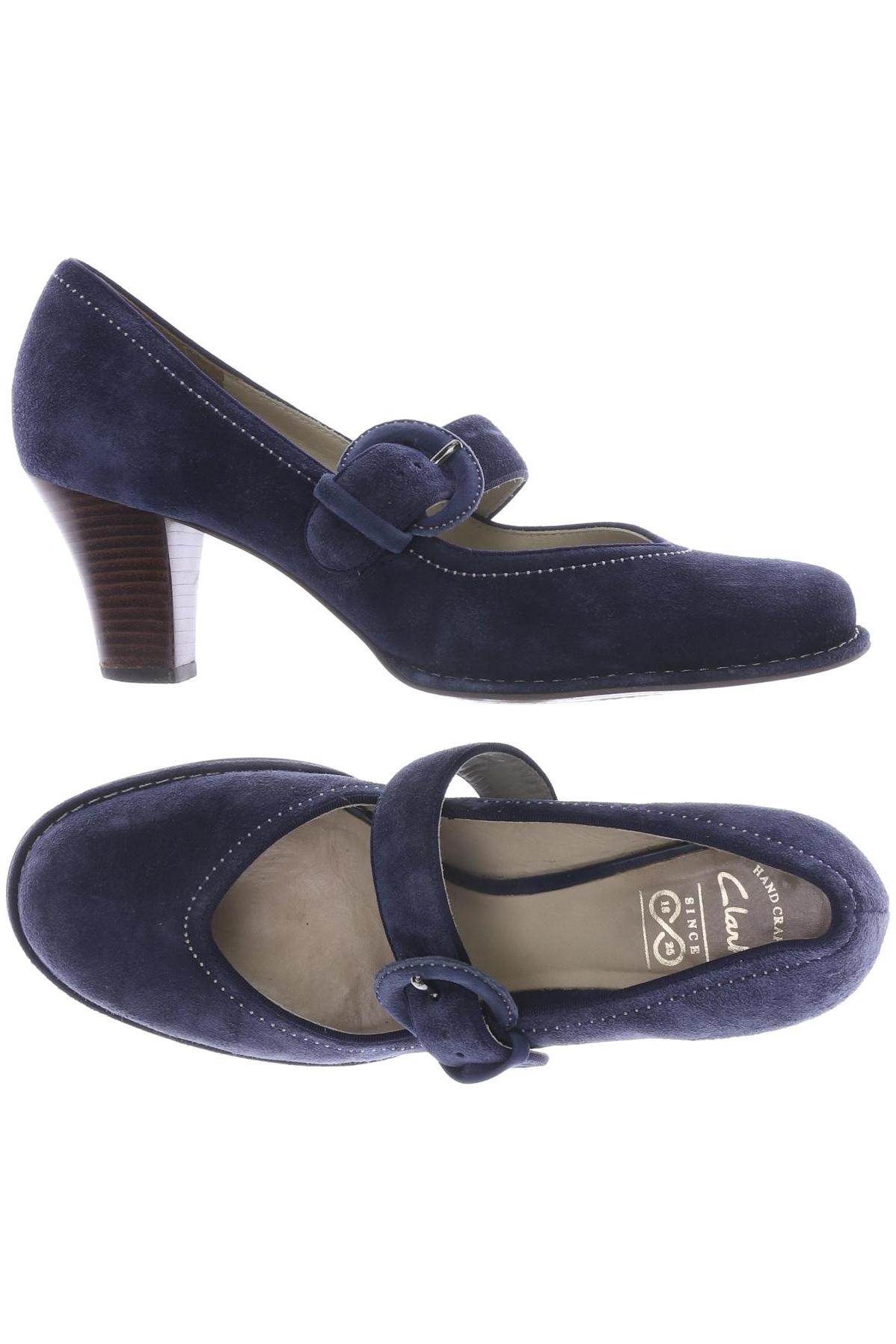 

Clarks Damen Pumps, marineblau, Gr. 7