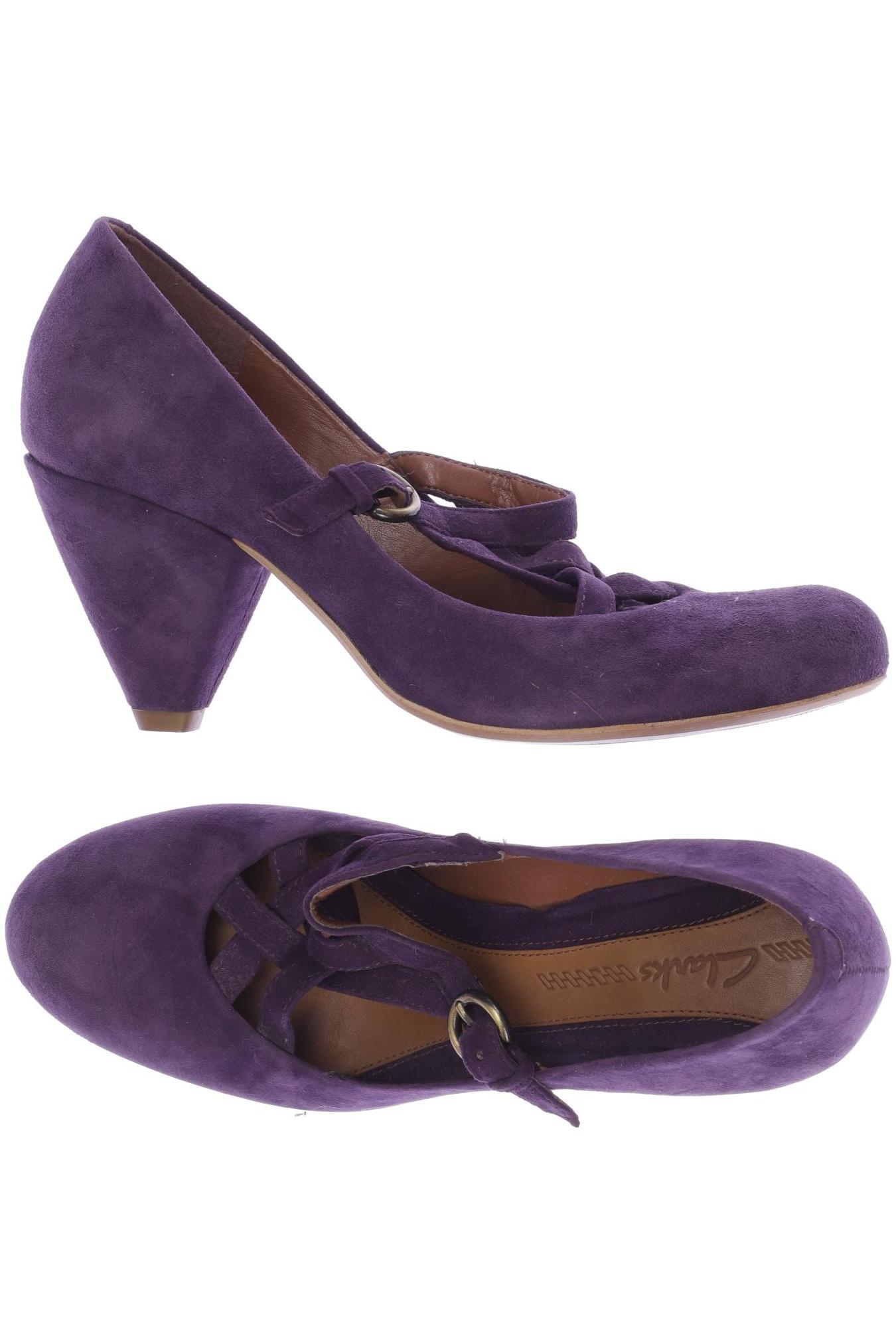 

Clarks Damen Pumps, flieder, Gr. 6