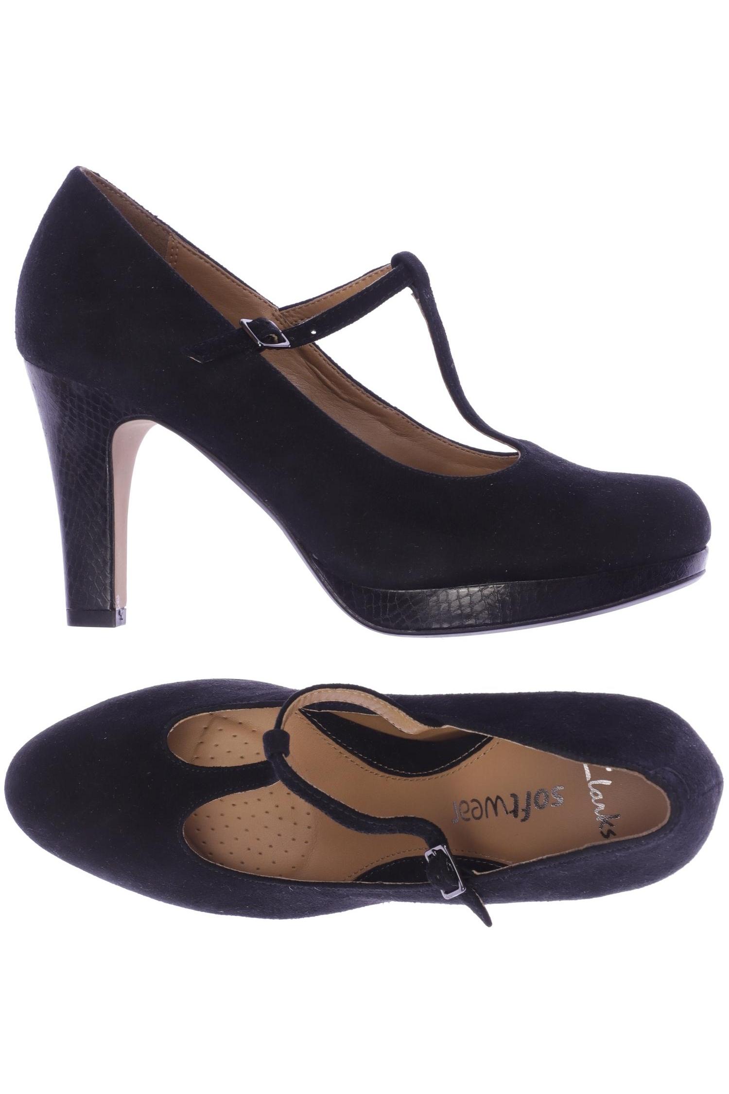 

Clarks Damen Pumps, schwarz, Gr. 6