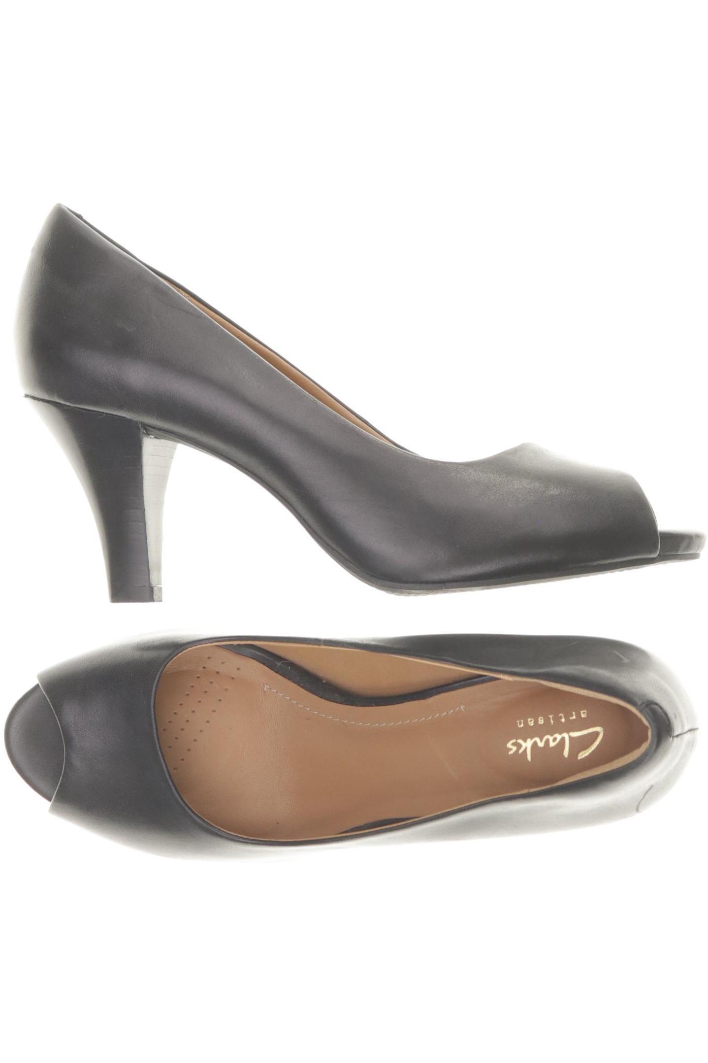 

Clarks Damen Pumps, schwarz, Gr. 41.5