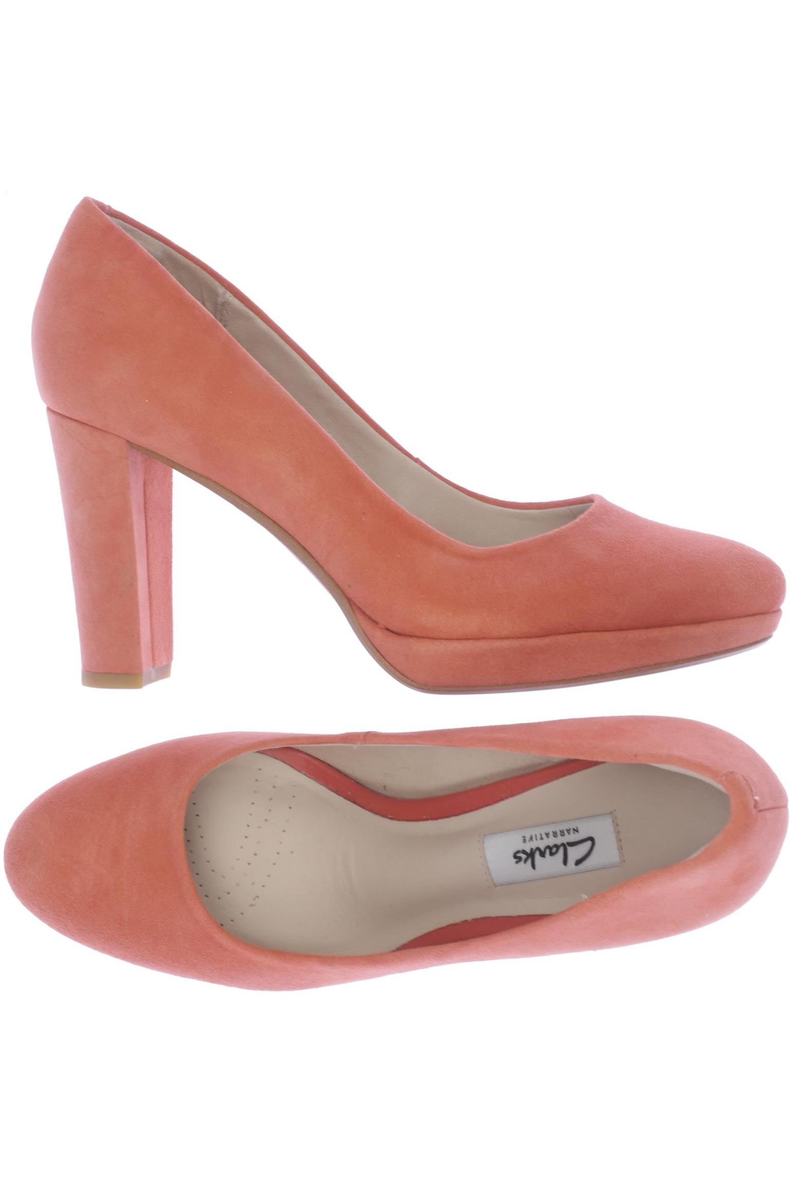 

Clarks Damen Pumps, orange, Gr. 37.5