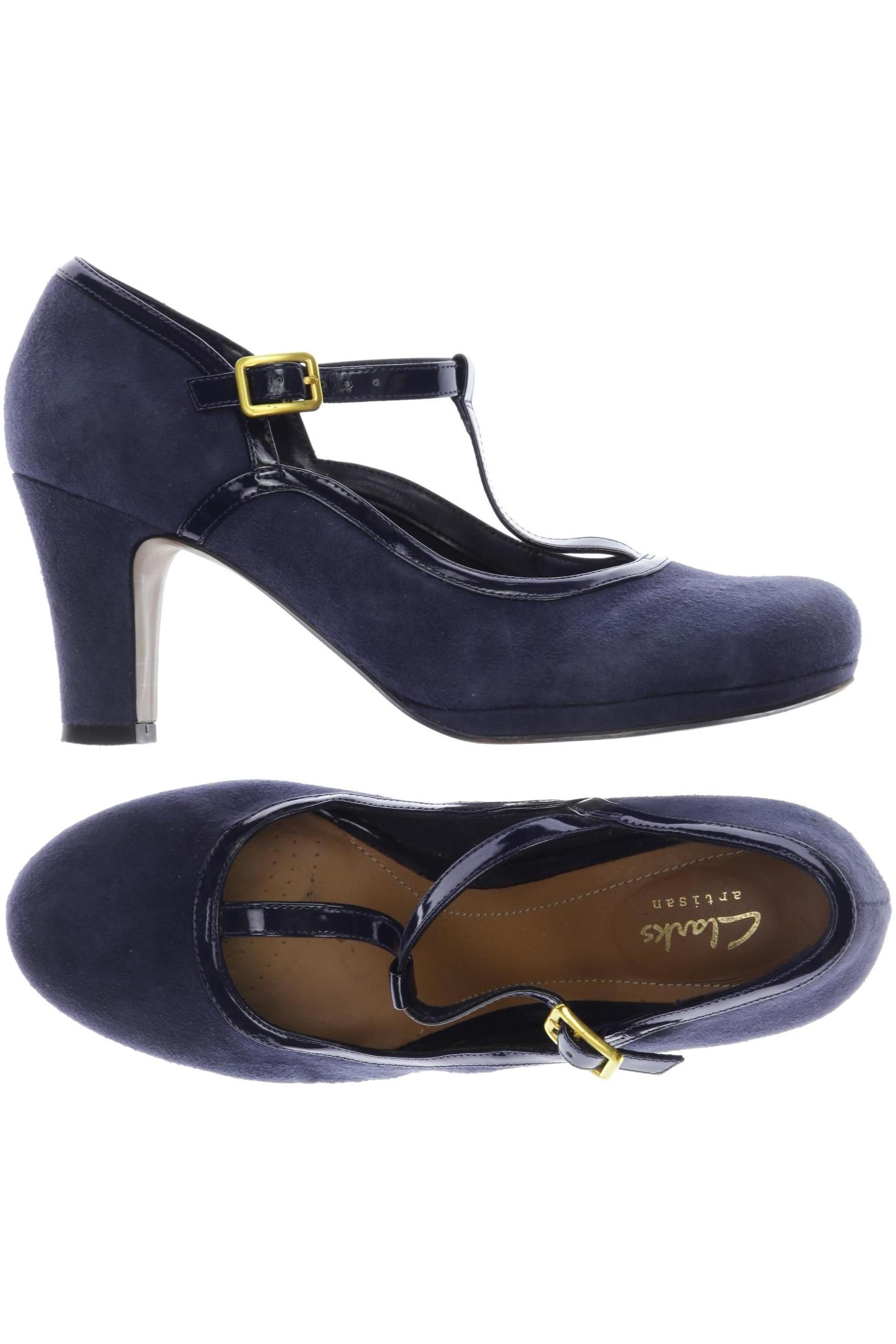 

Clarks Damen Pumps, marineblau, Gr. 6