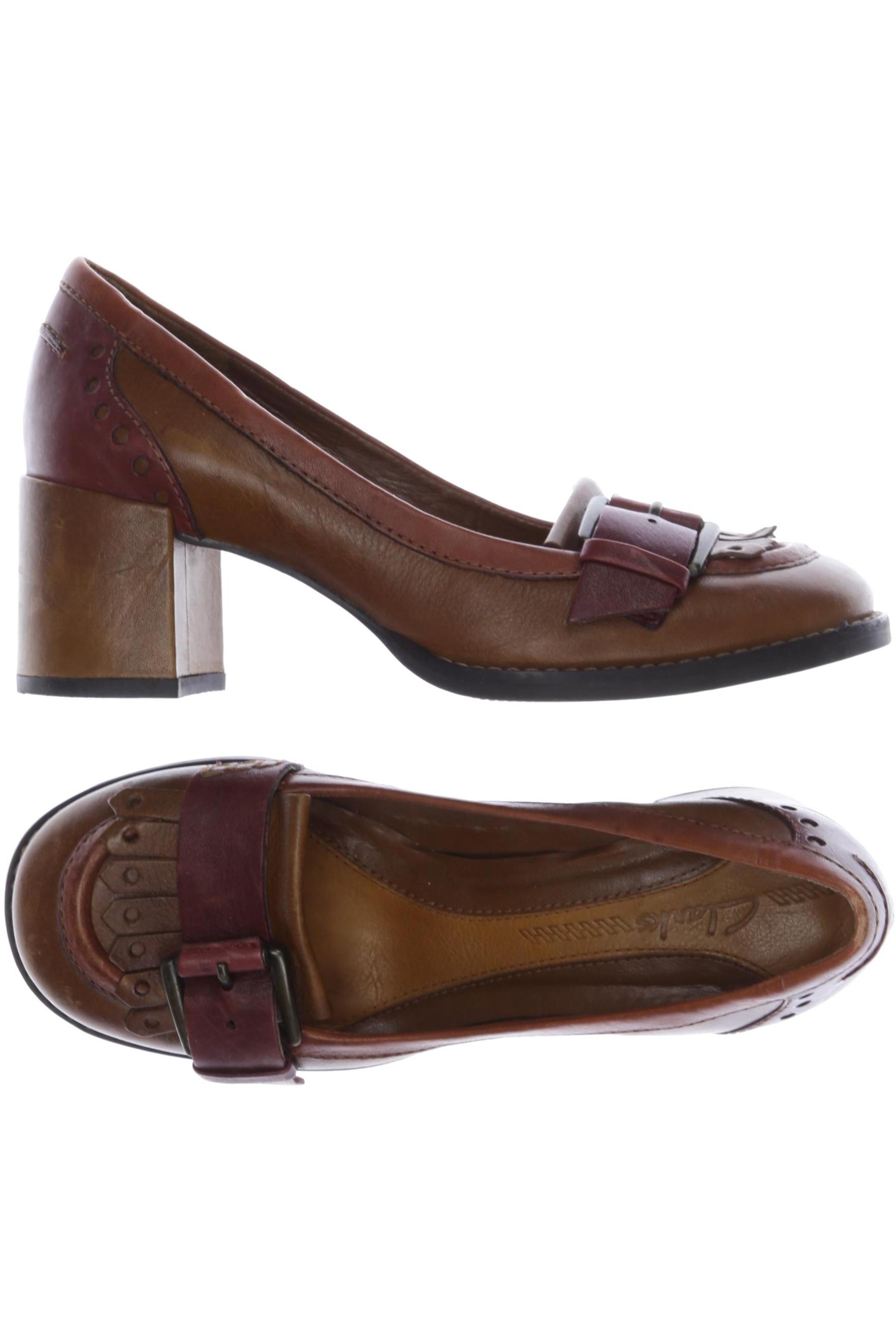 

Clarks Damen Pumps, braun, Gr. 3.5