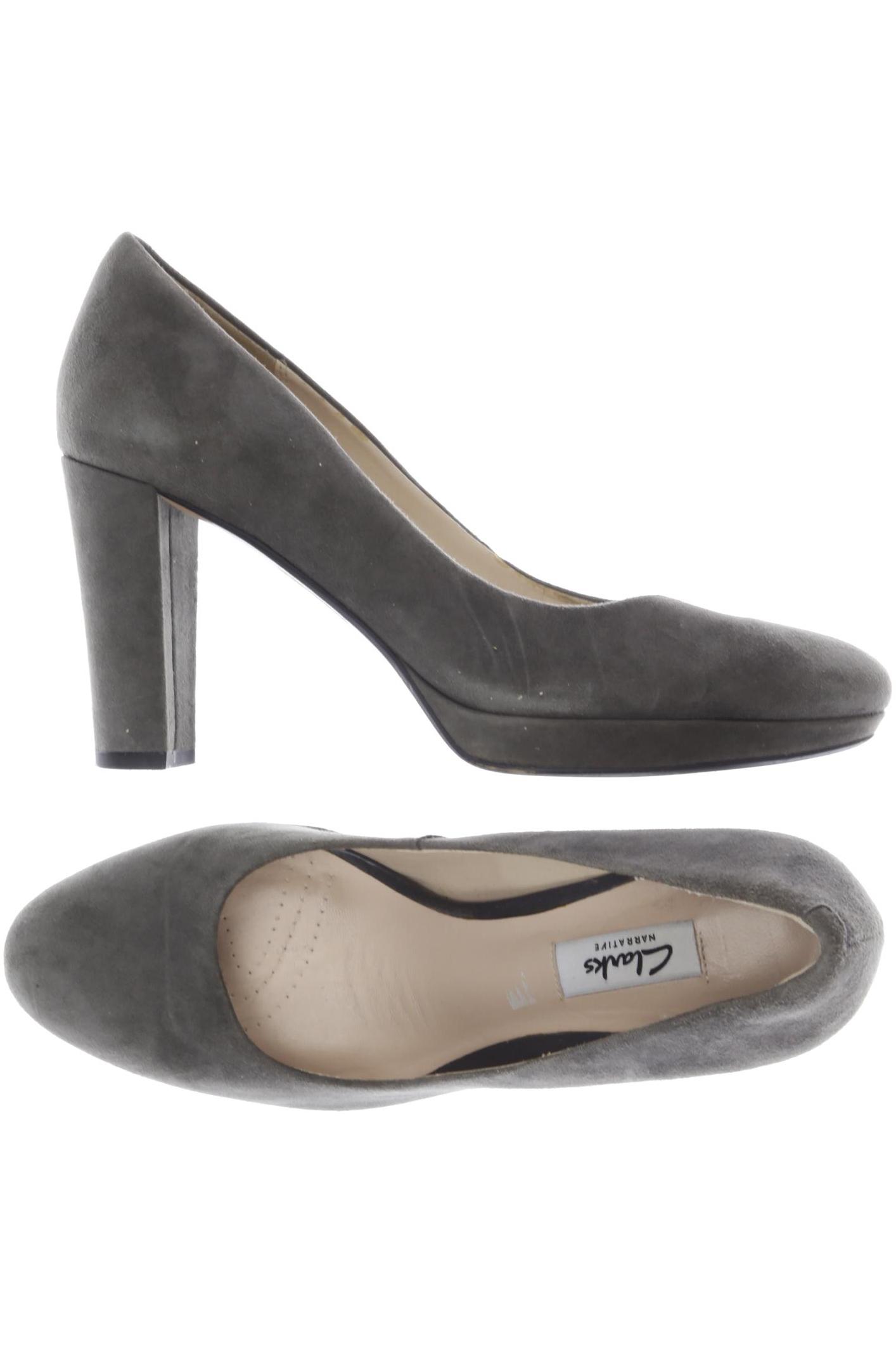 

Clarks Damen Pumps, grau, Gr. 39.5