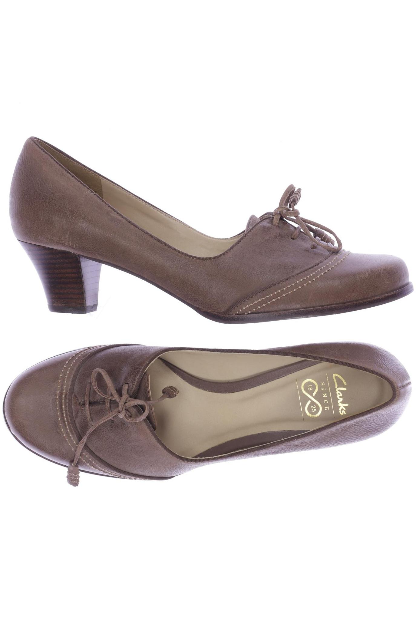 

Clarks Damen Pumps, braun, Gr. 8