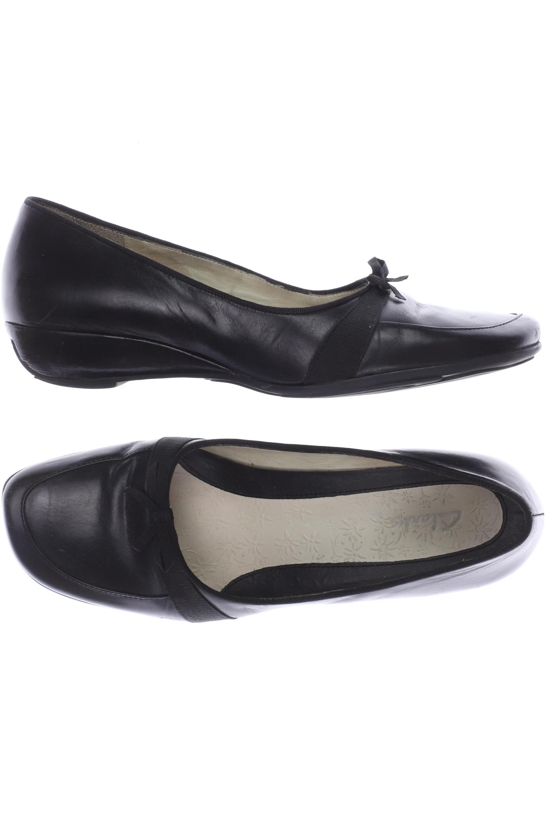 

Clarks Damen Pumps, schwarz, Gr. 5