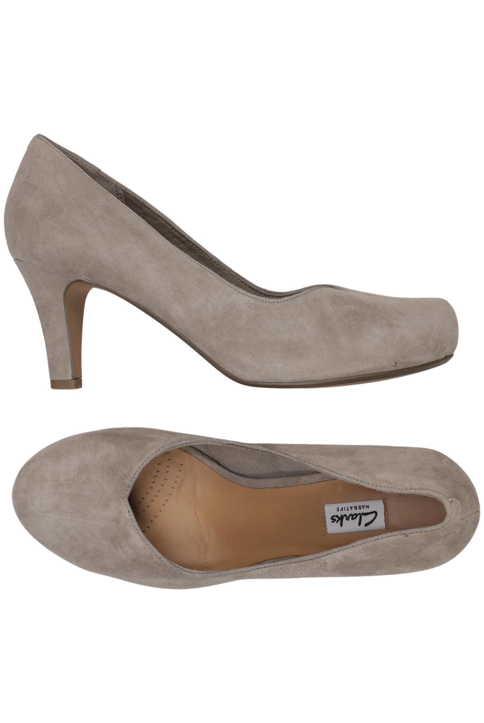 

Clarks Damen Pumps, beige, Gr. 6.5