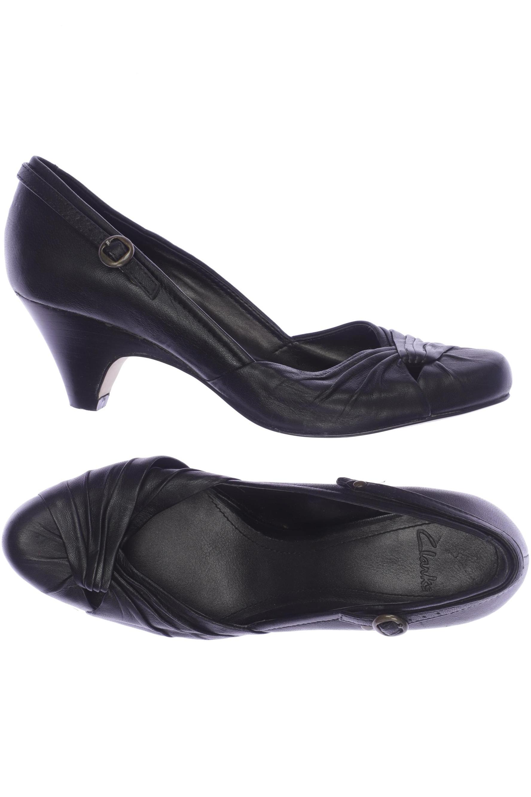 

Clarks Damen Pumps, schwarz, Gr. 3