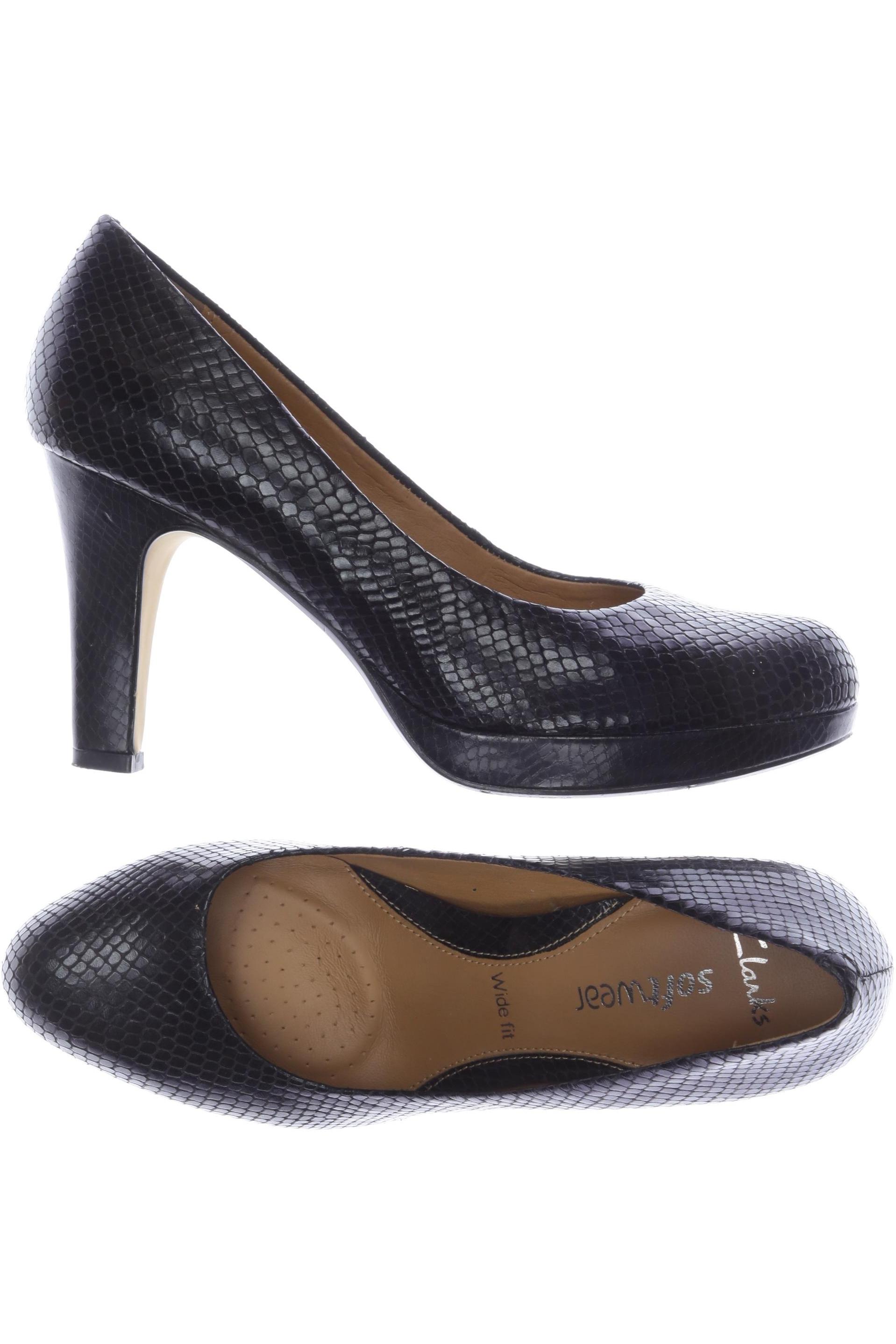 

Clarks Damen Pumps, schwarz, Gr. 7.5