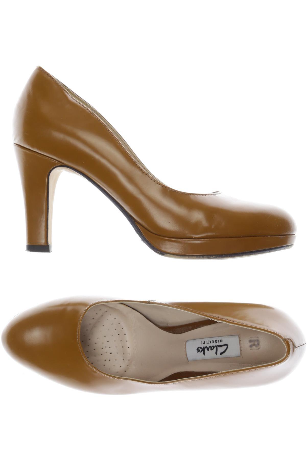 

Clarks Damen Pumps, braun, Gr. 36