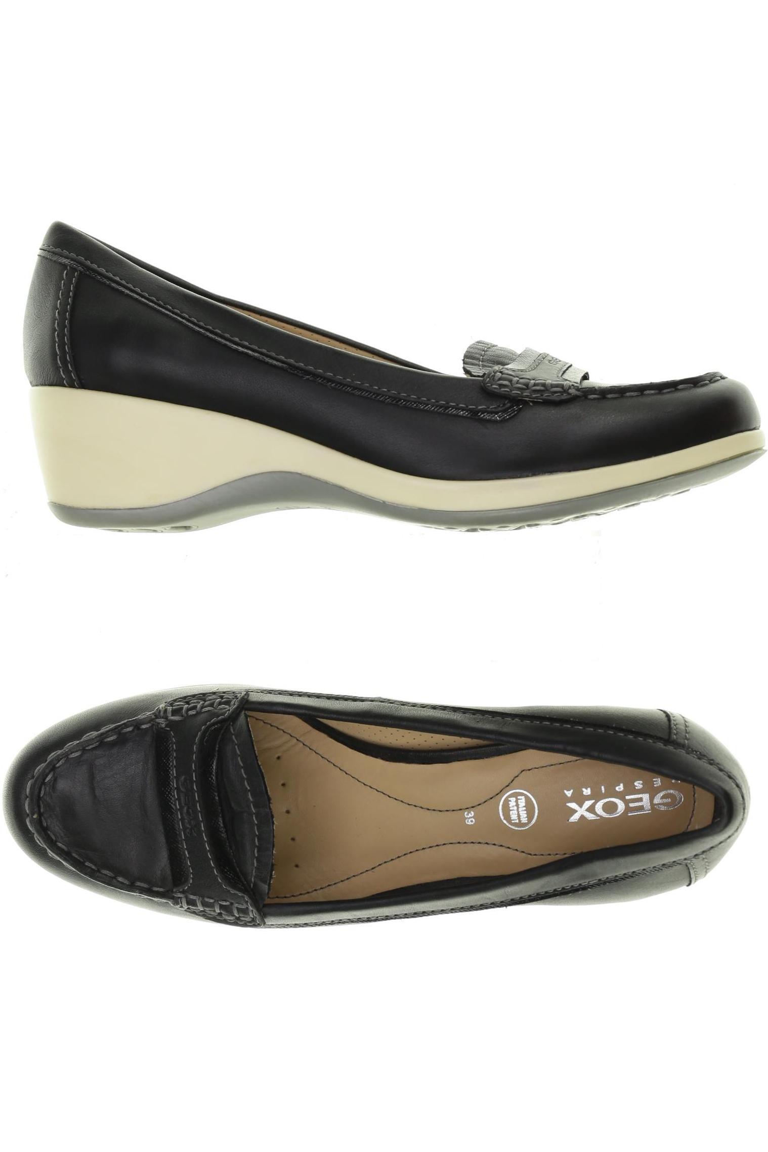 

Geox Damen Halbschuh, schwarz, Gr. 39