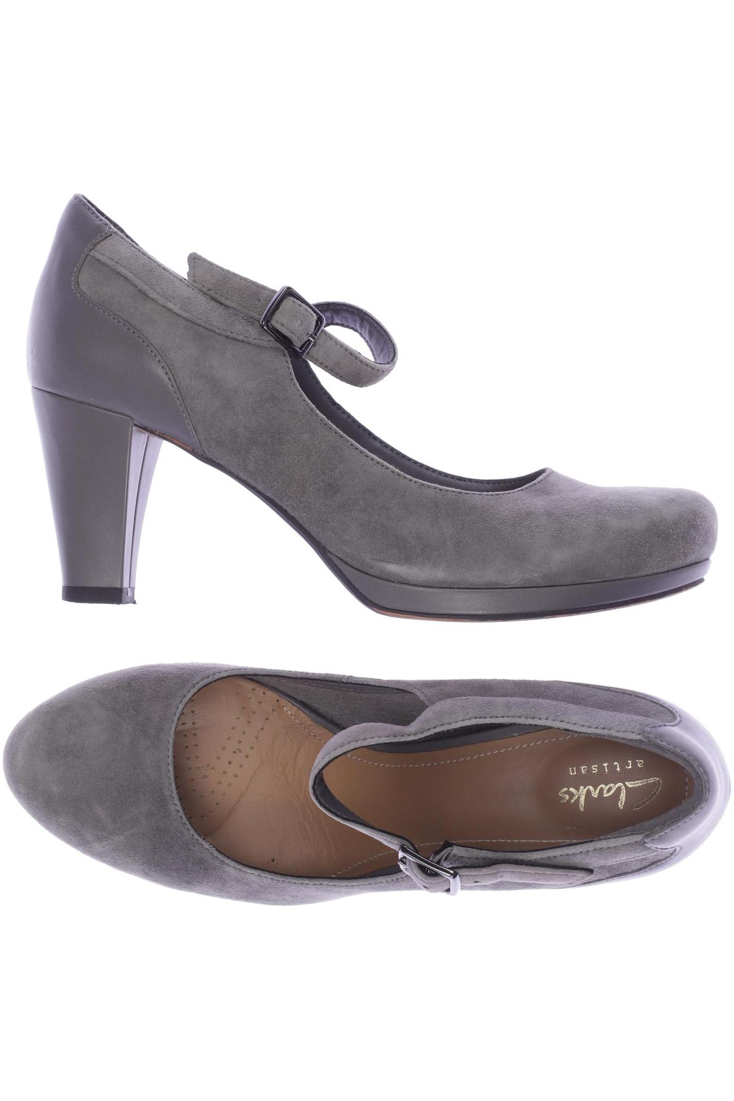 

Clarks Damen Pumps, grau, Gr. 39.5