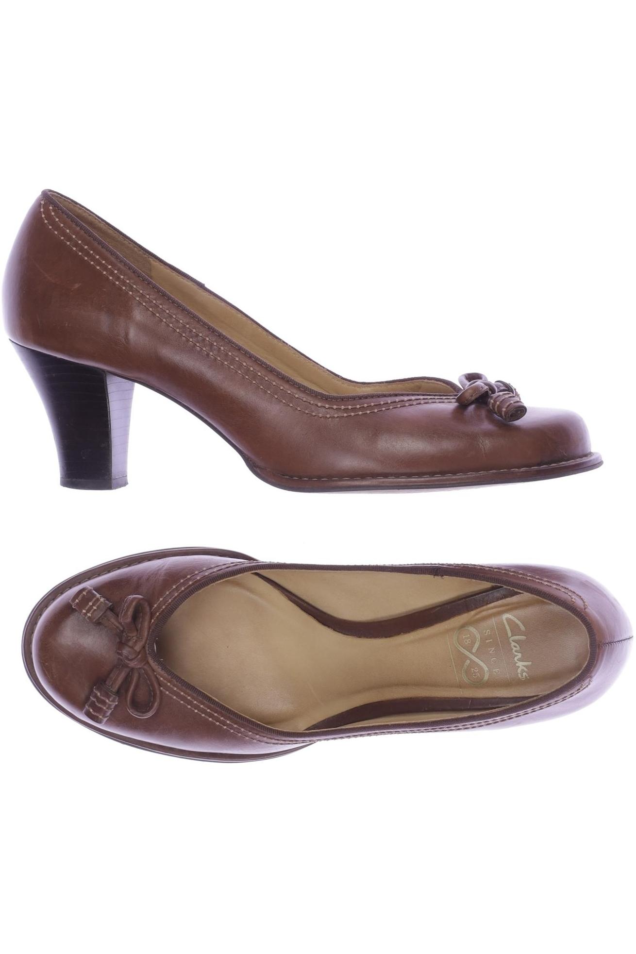 

Clarks Damen Pumps, braun, Gr. 5.5