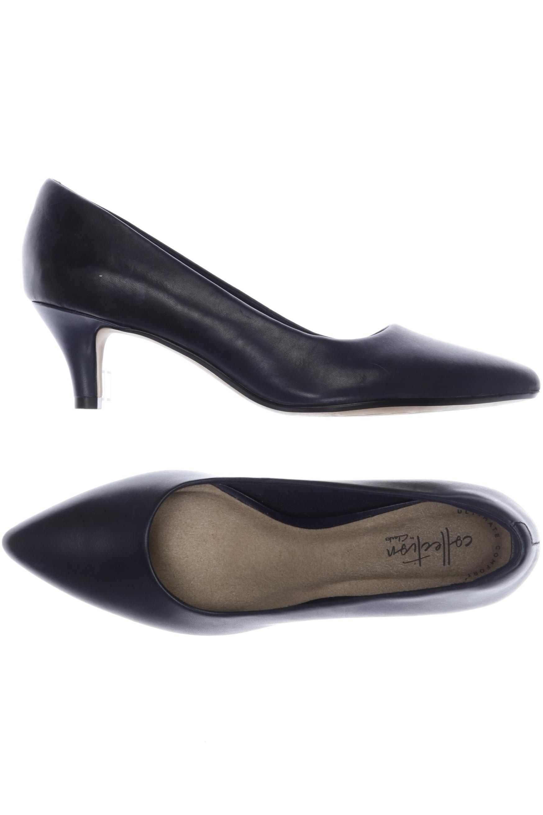 

Clarks Damen Pumps, marineblau, Gr. 38