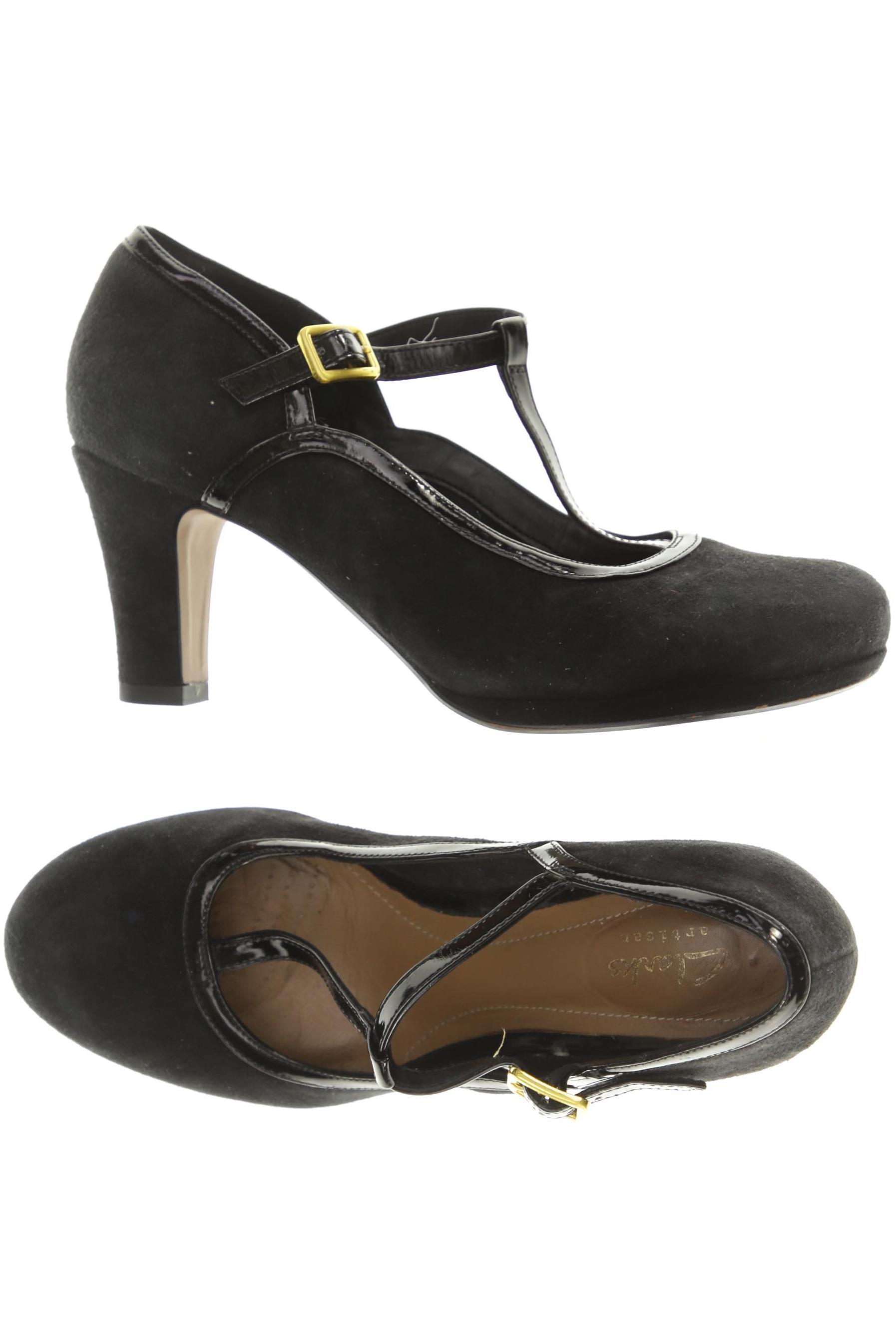 

Clarks Damen Pumps, schwarz, Gr. 38