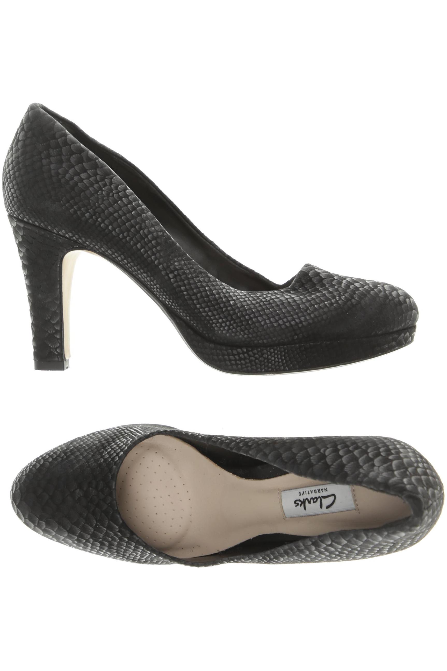 

Clarks Damen Pumps, schwarz, Gr. 39.5