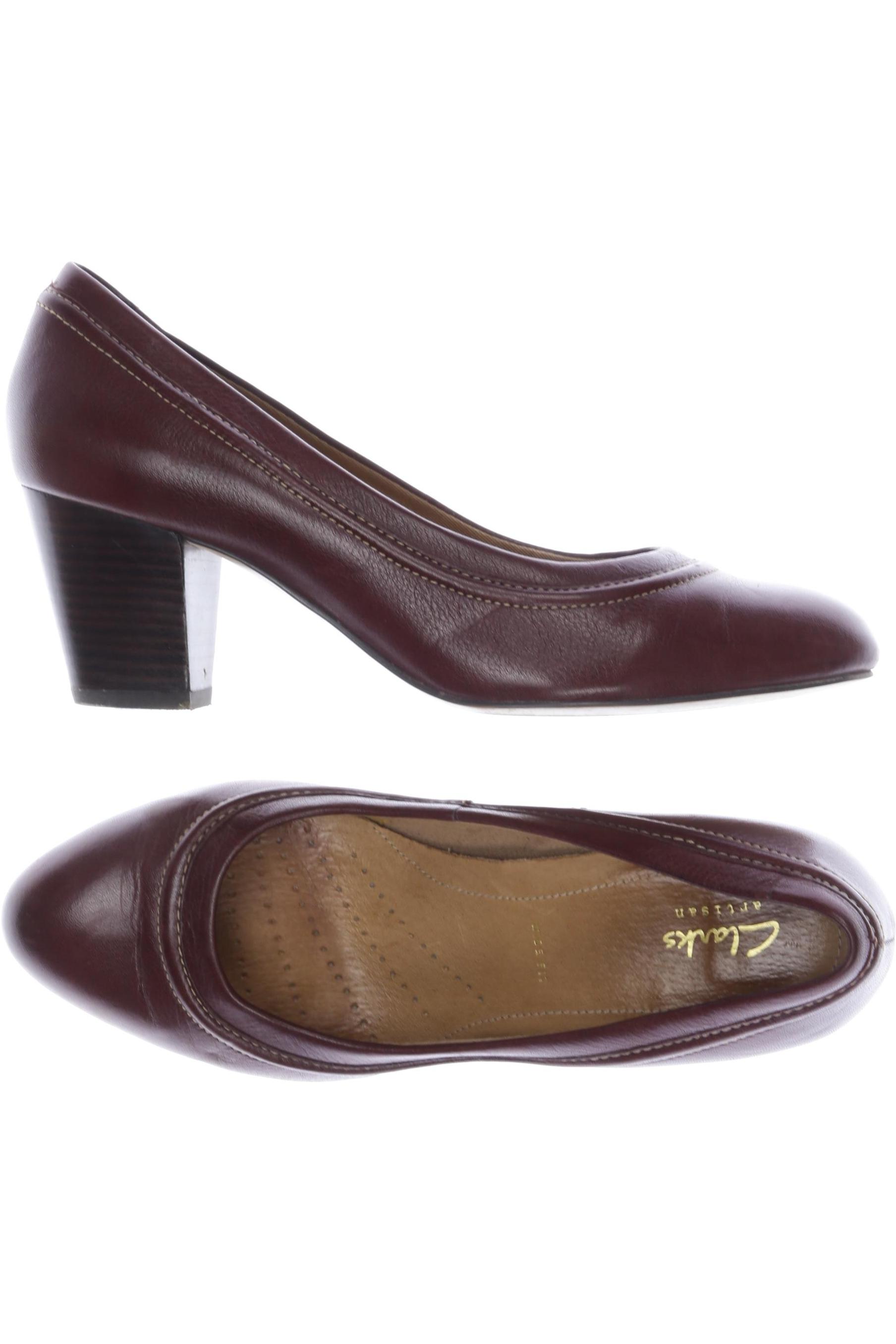 

Clarks Damen Pumps, bordeaux, Gr. 5.5
