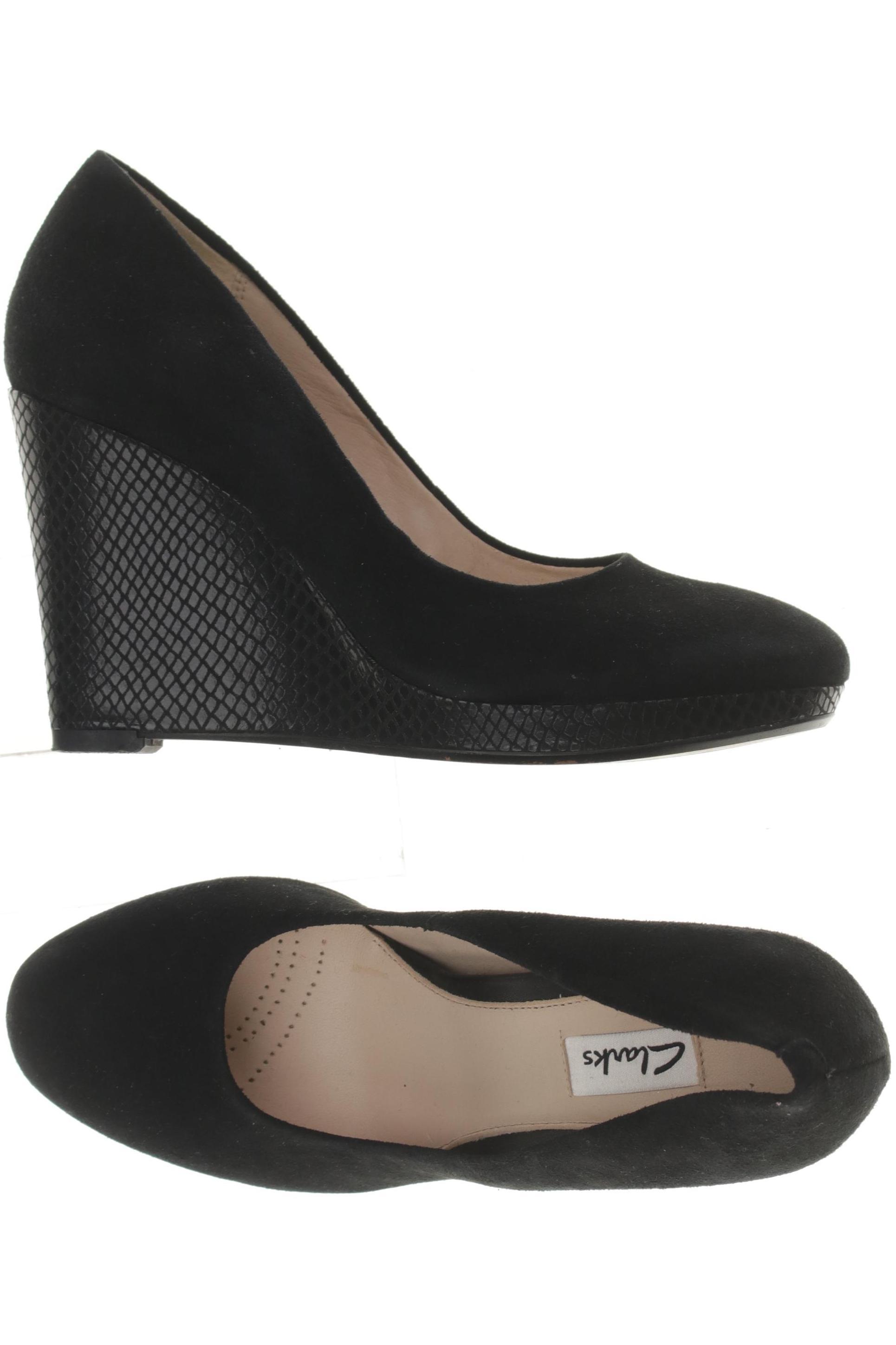 

Clarks Damen Pumps, schwarz, Gr. 4.5