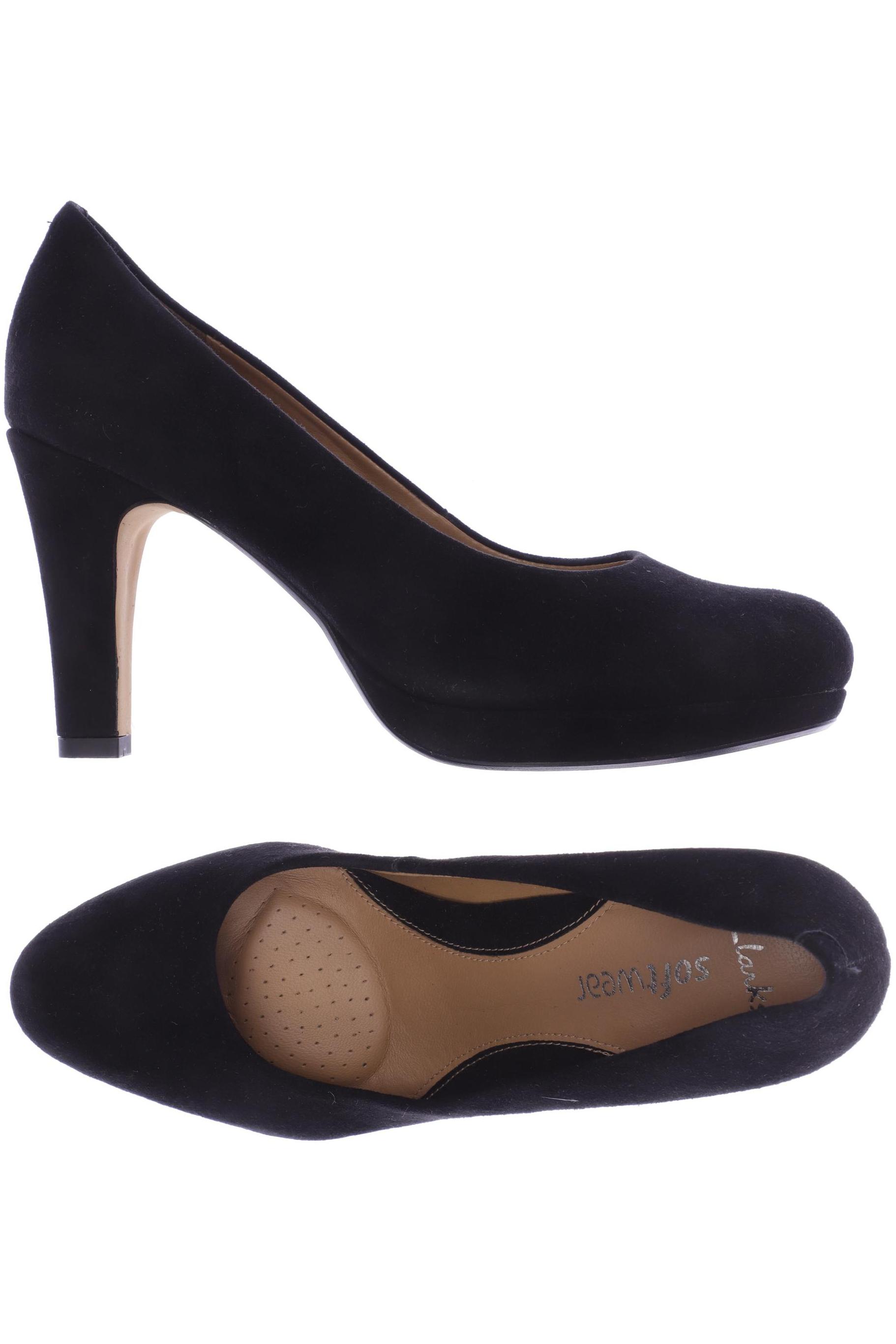 

Clarks Damen Pumps, schwarz, Gr. 6