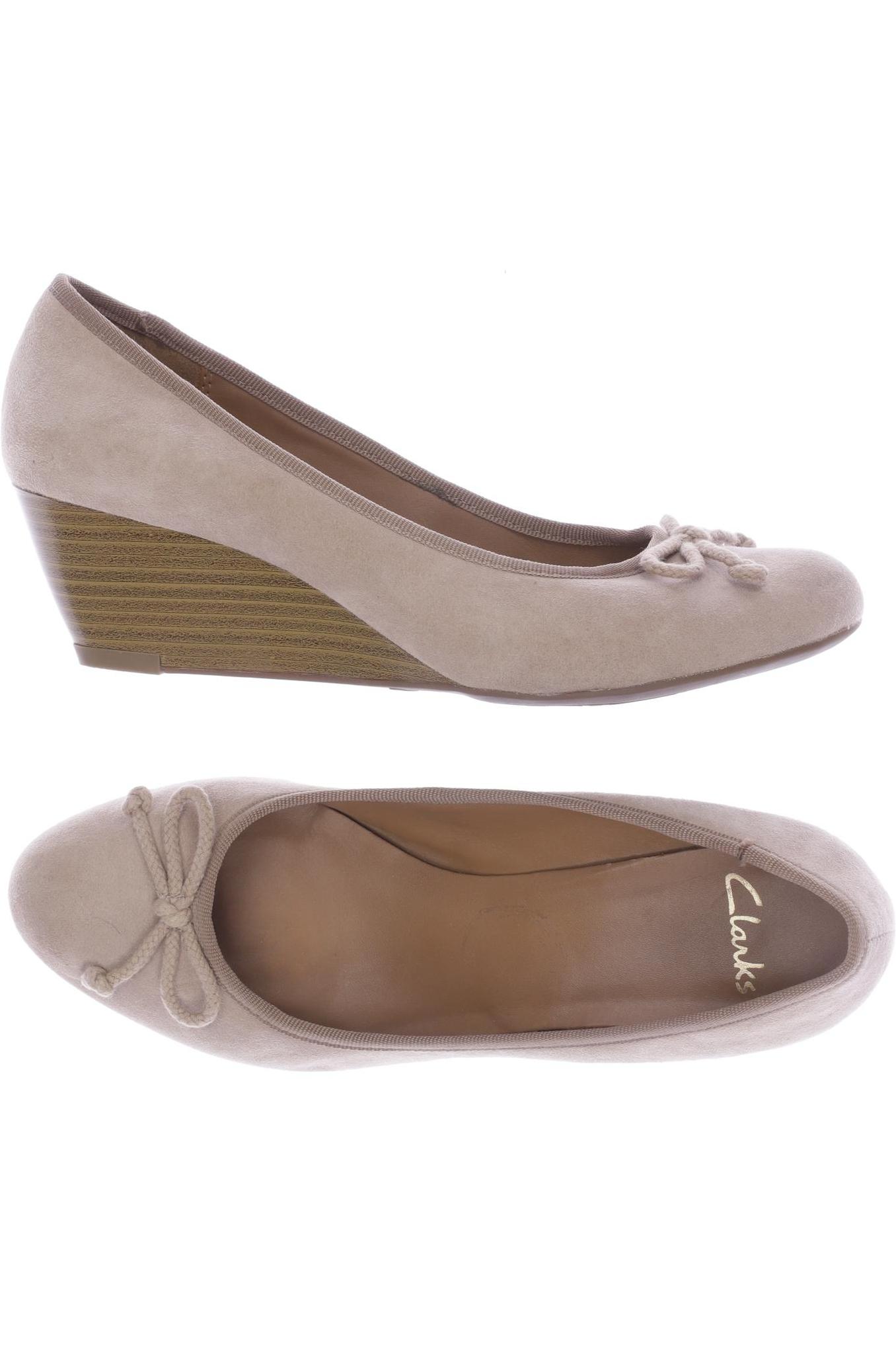 

Clarks Damen Pumps, beige, Gr. 5